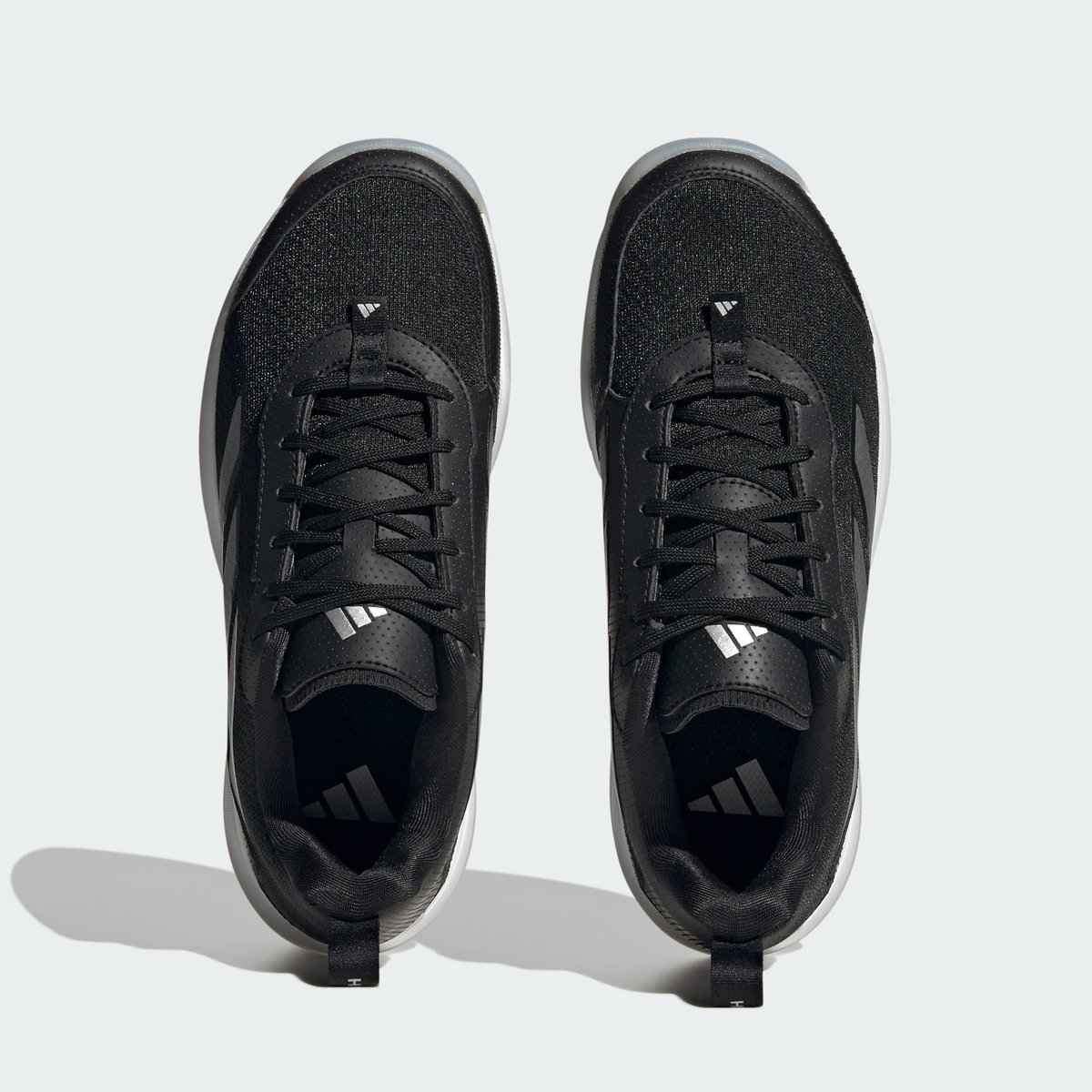 Chaussure de tennis basse Avaflash core black / silver metallic / cloud white, adidas Performance