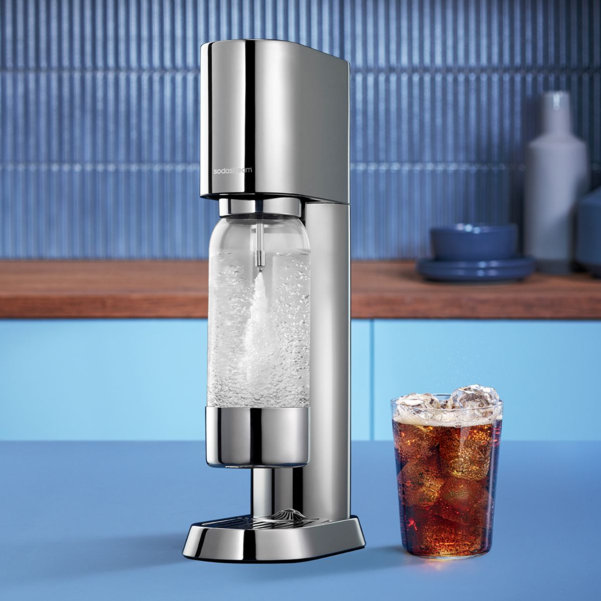 Machine à soda ENSO 1013611330 couleur unique, SODASTREAM