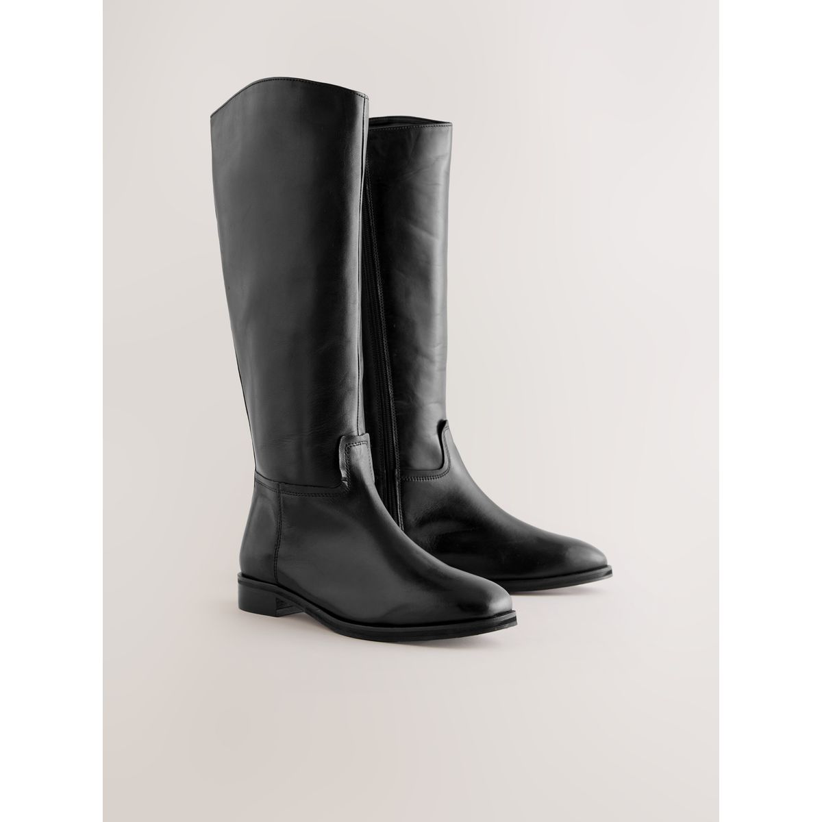Bottes d'équitation plates forever comfort® noir, NEXT