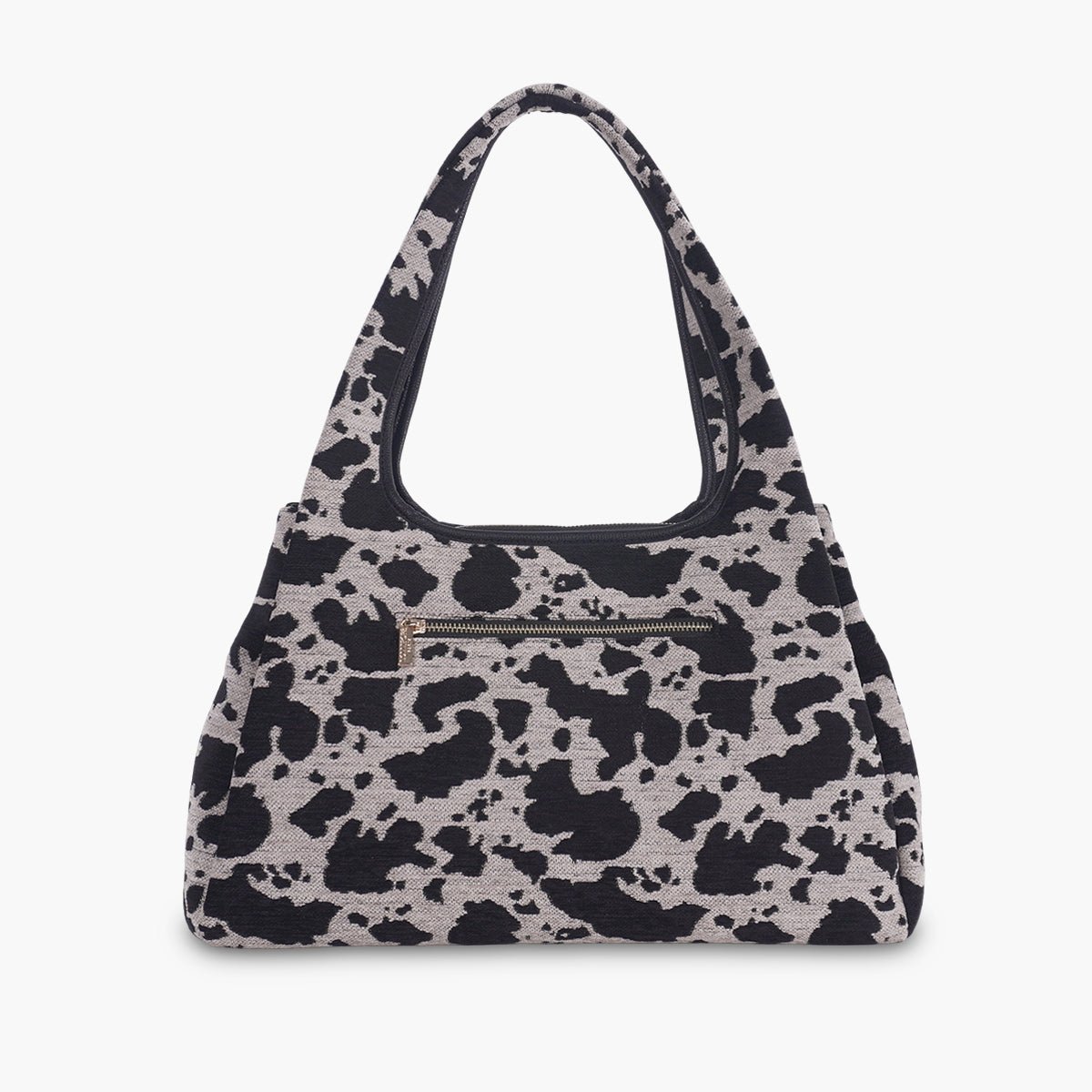 Sac Shopper L tacheté Talaya noir,doré, LOLLIPOPS