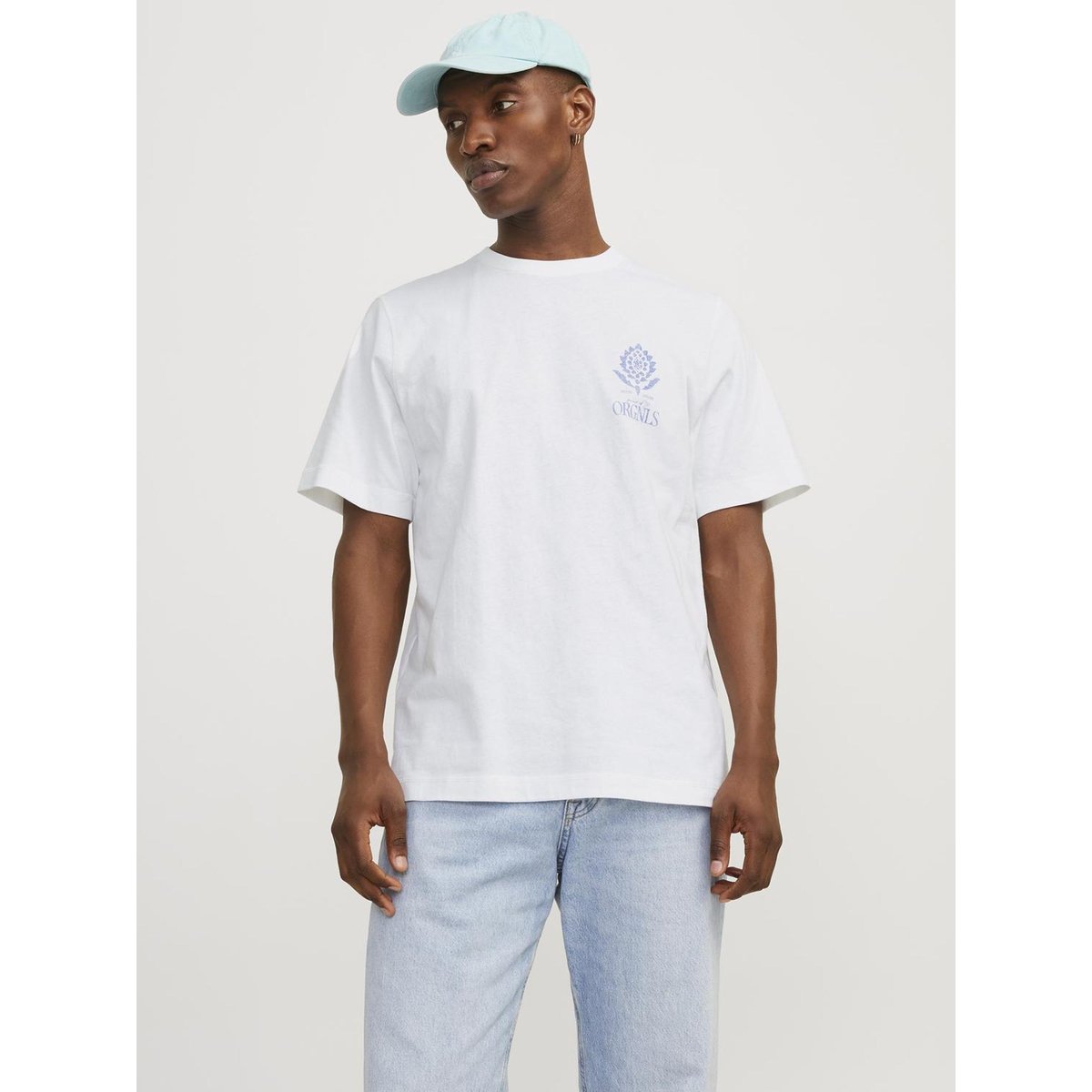 T-Shirt bright white, JACK & JONES