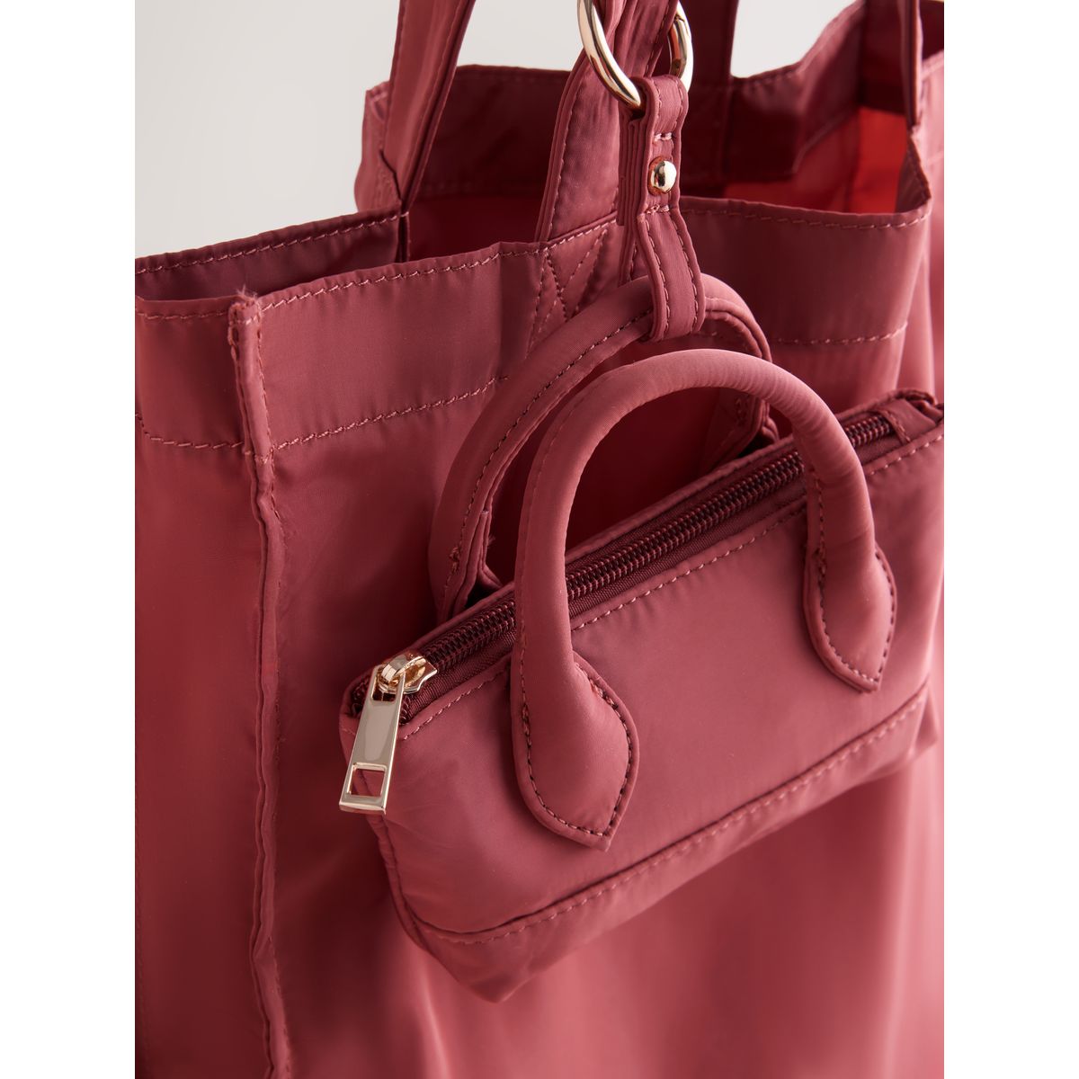 Sac à breloque rose, NEXT