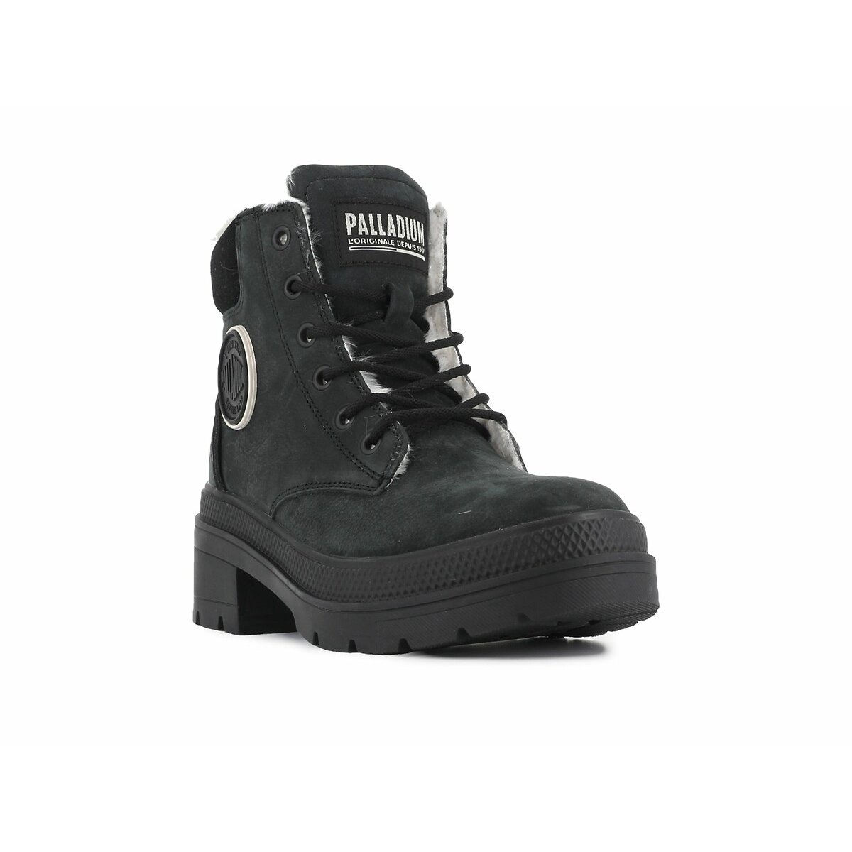 Boots fourrées Pallarise noir, PALLADIUM