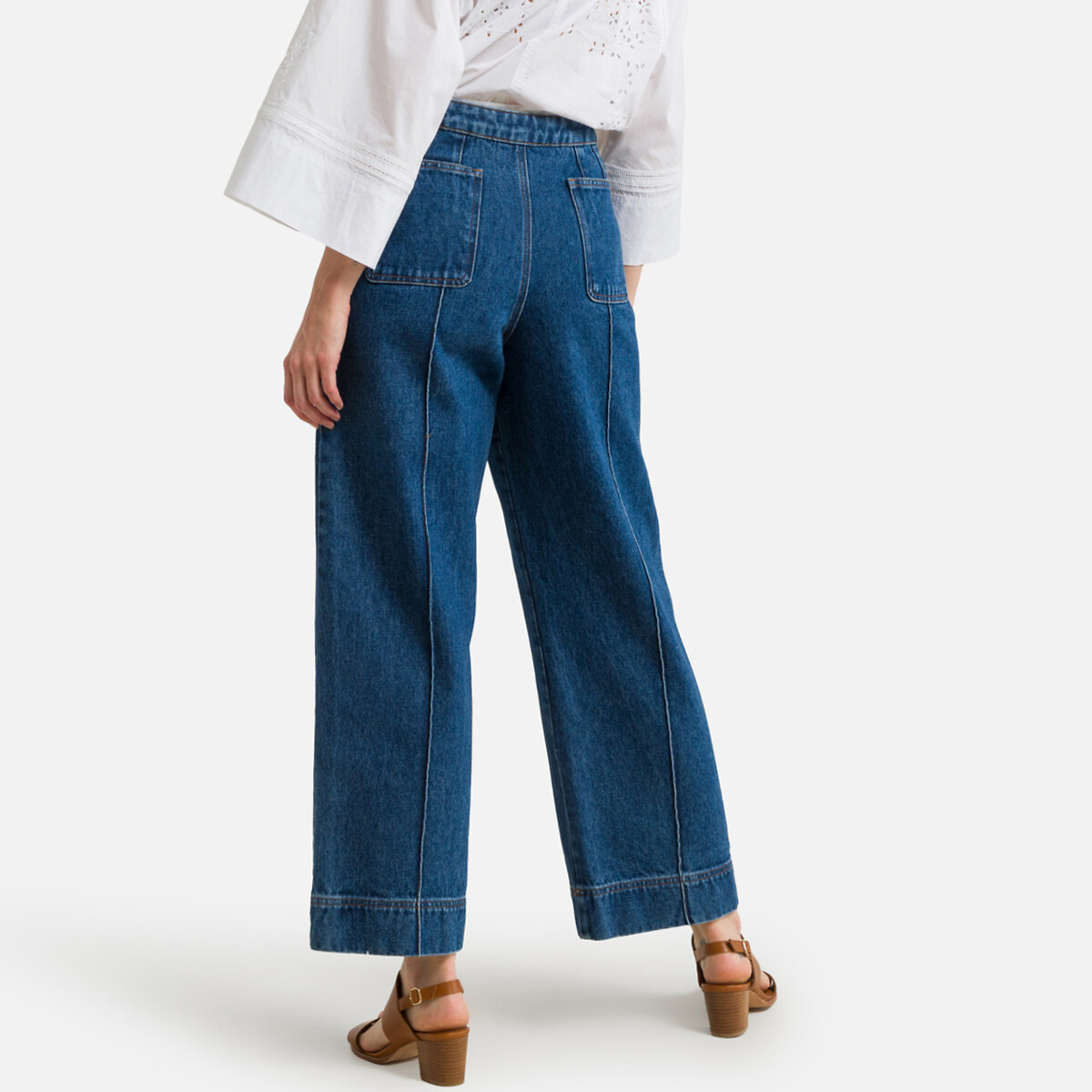 Jean large taille haute HARRY denim, SOEUR