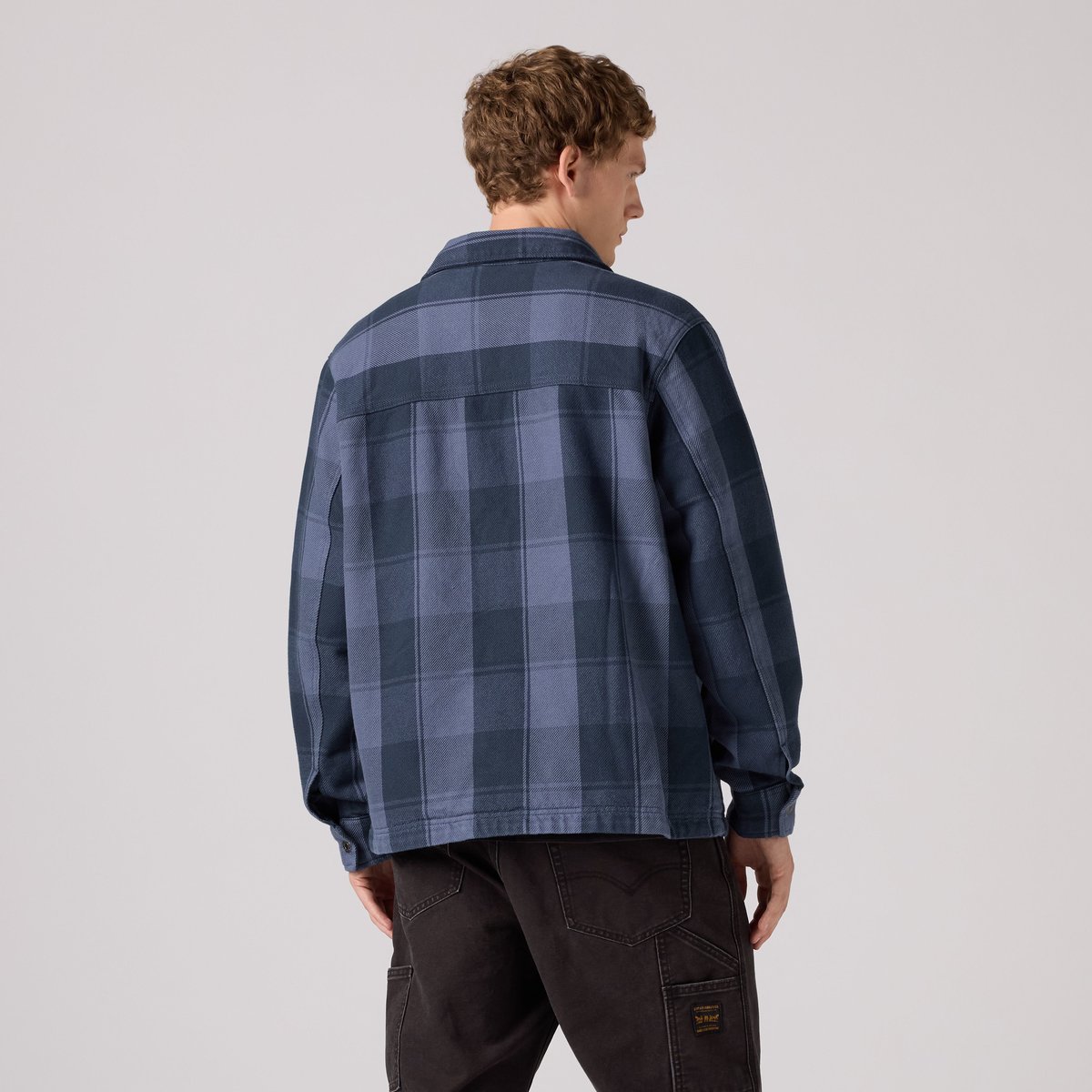 Surchemise Spruce bleu - adi plaid vintage indigo, LEVI'S