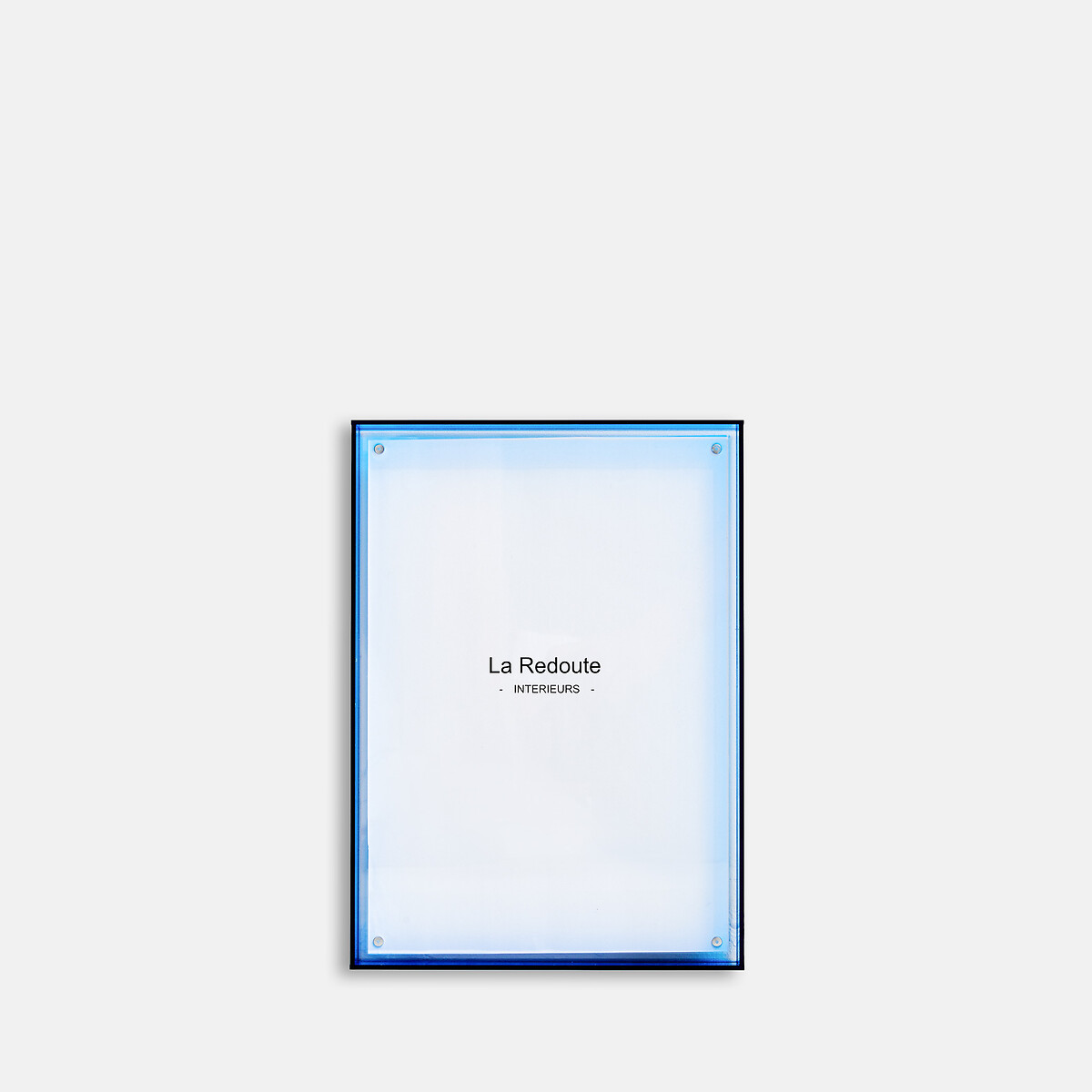 Cadre en plexiglas, longueur 22,6 x hauteur 31,6 cm , PLEXA bleu, LA REDOUTE INTERIEURS