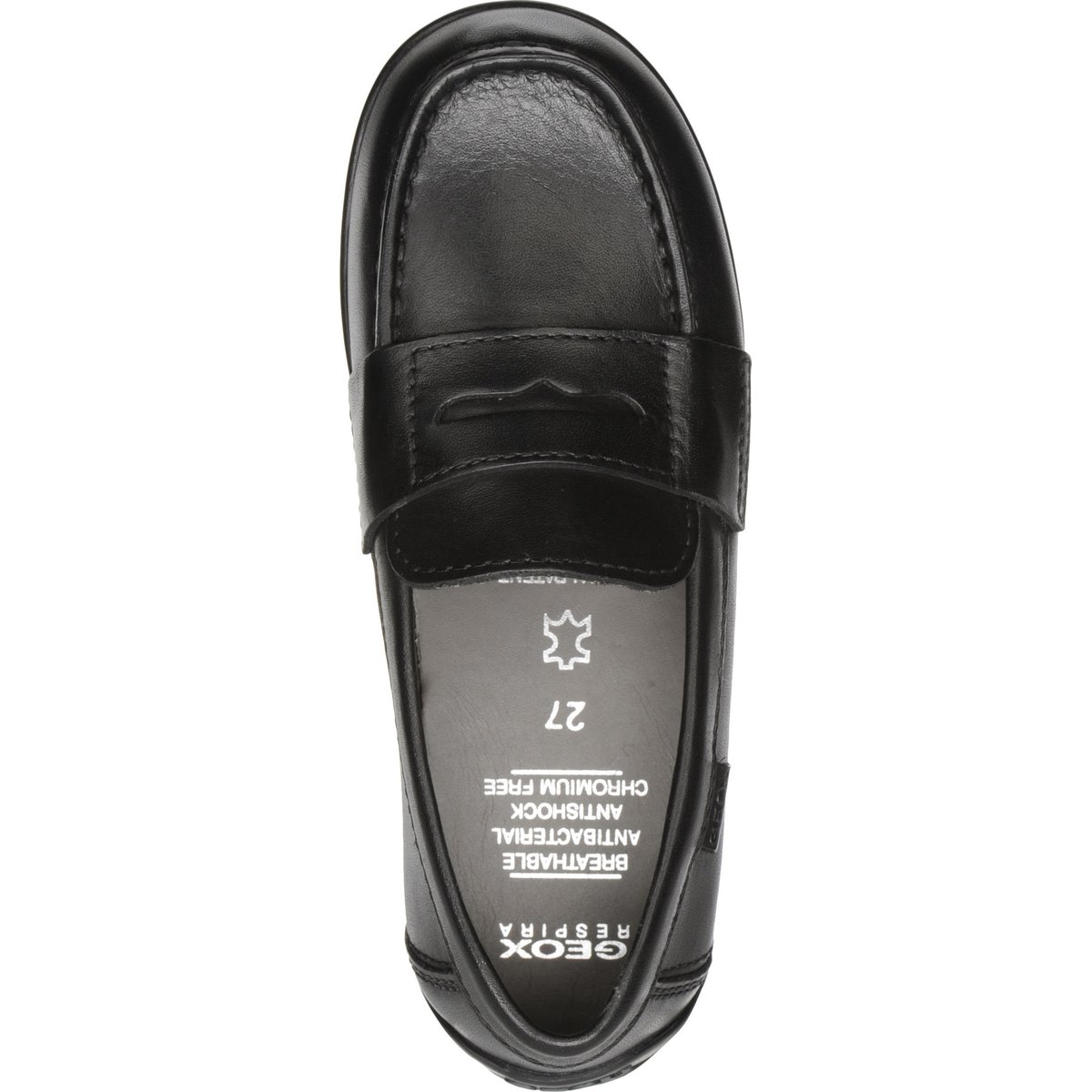 Chaussures Pour Uniforme J NEW FAST noir, GEOX
