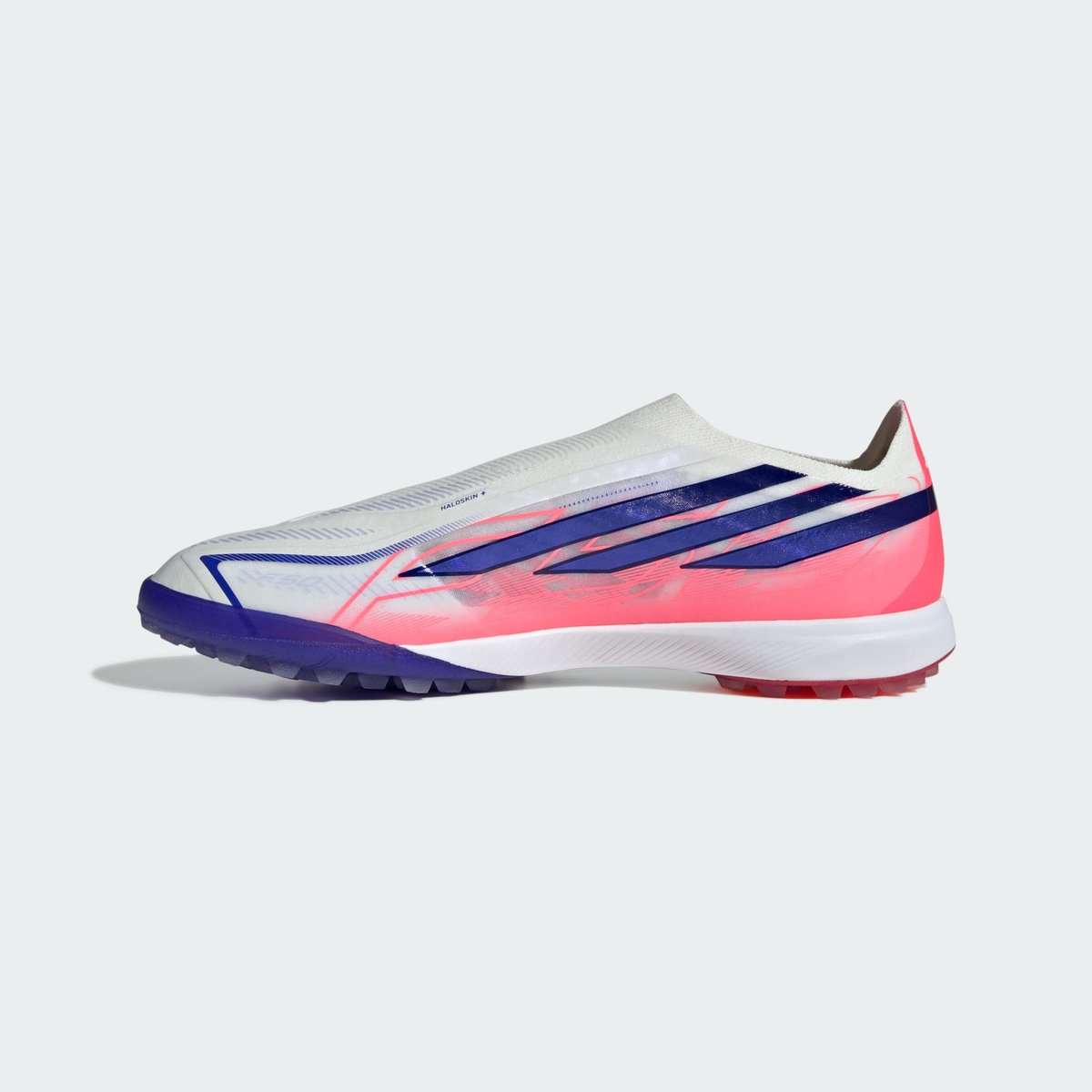 Chaussure De Football Sans Lacets F50 Hyperfast Pro Turf Chaussure De Football Sans Lacets F50 Hyperfast Pro Turf cloud white / solar purple / solar turbo, adidas Performance