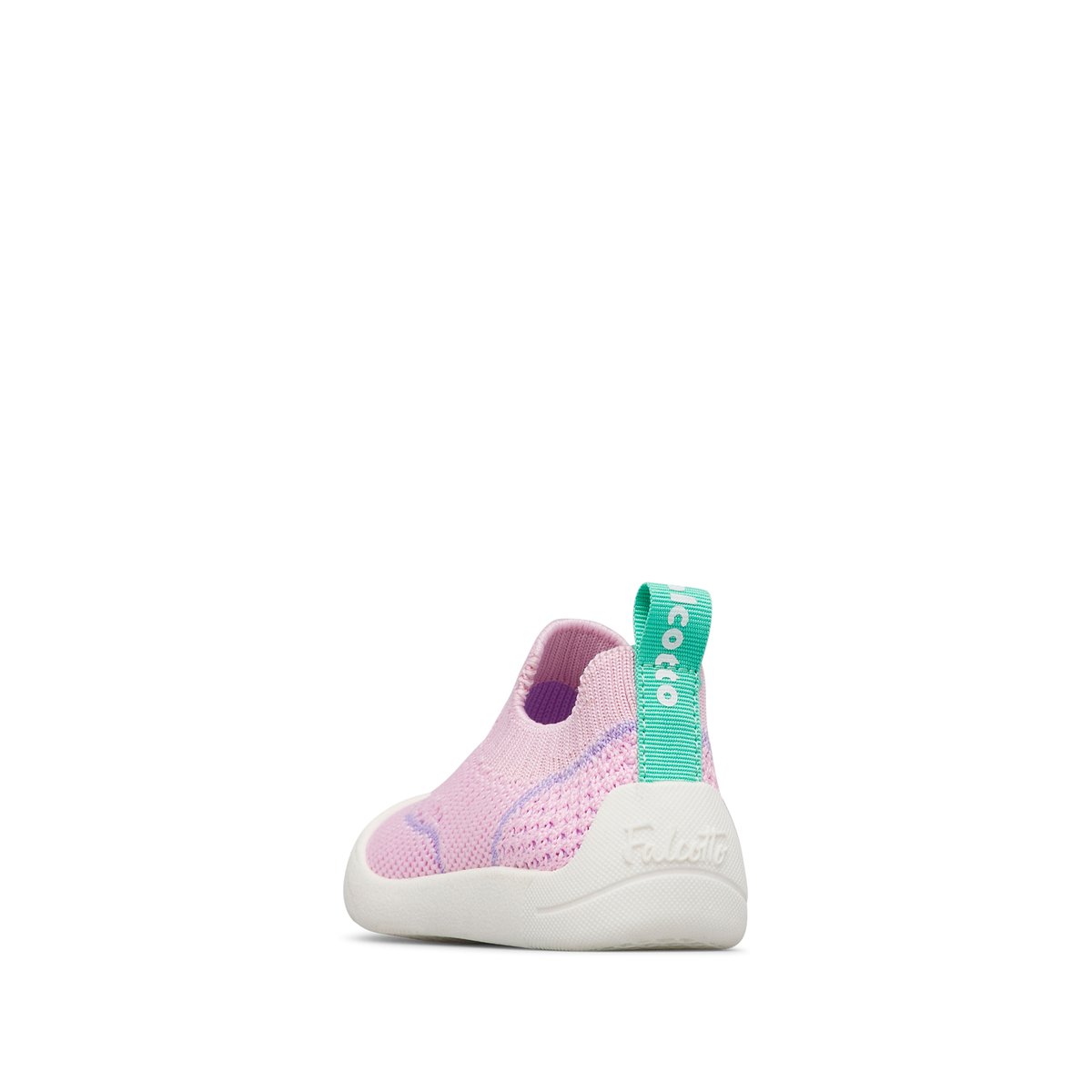 Sneakers en tissu FREE SOCKS. rose-, FALCOTTO