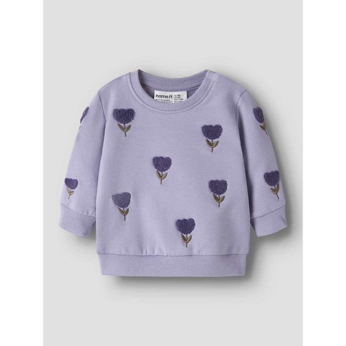 Sweat-Shirt violet - heirloom lilac1, NAME IT
