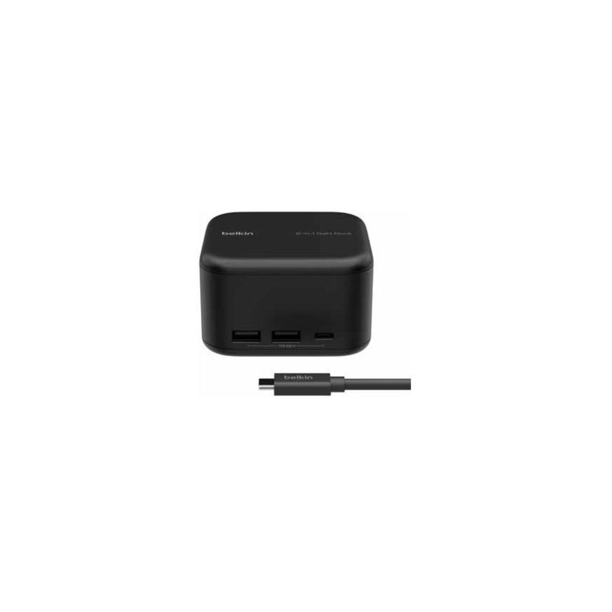 Station d'accueil USB-C 6 en 1 Dock Core 130W couleur unique, BELKIN