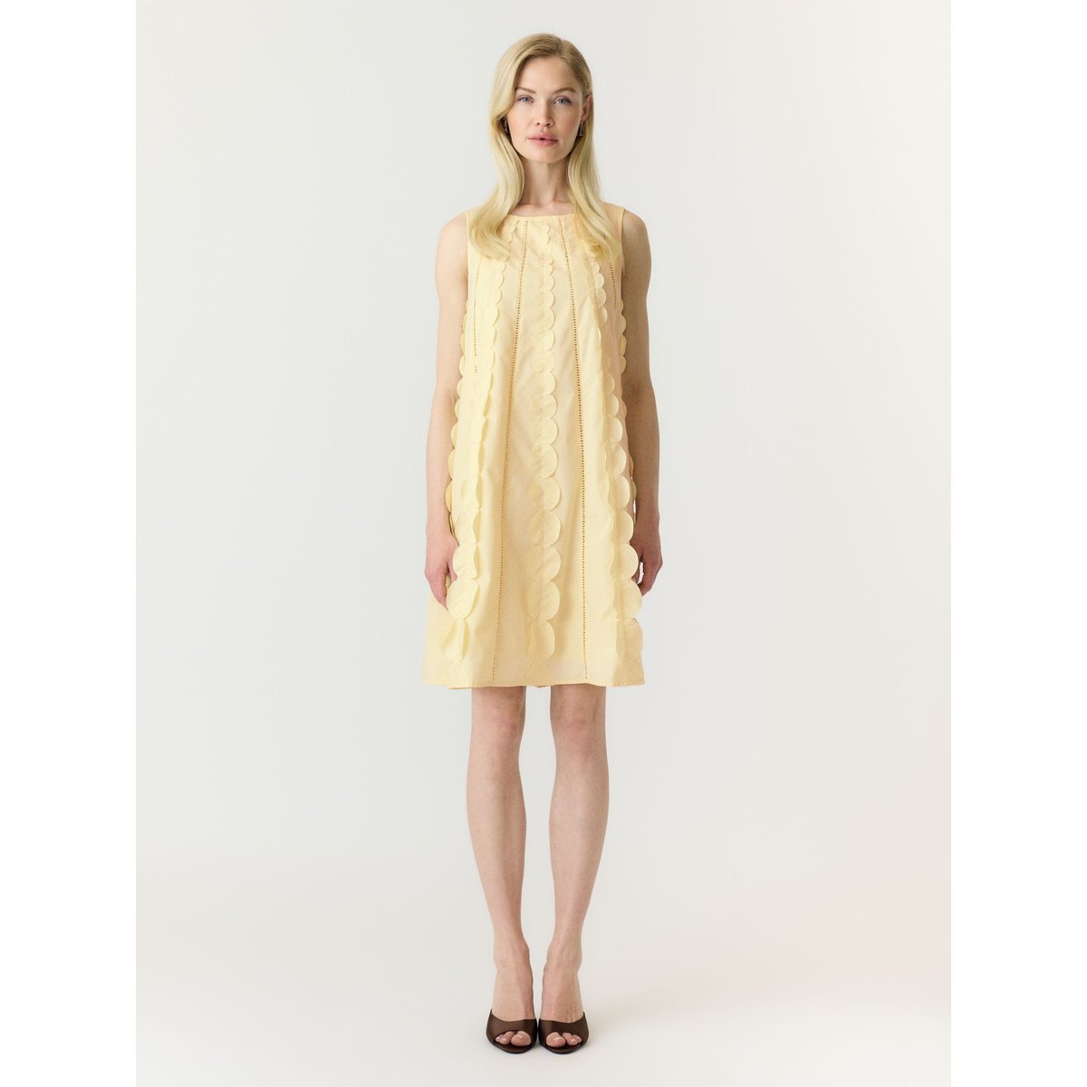 Mini-Robe jaune - anise flower1, YAS