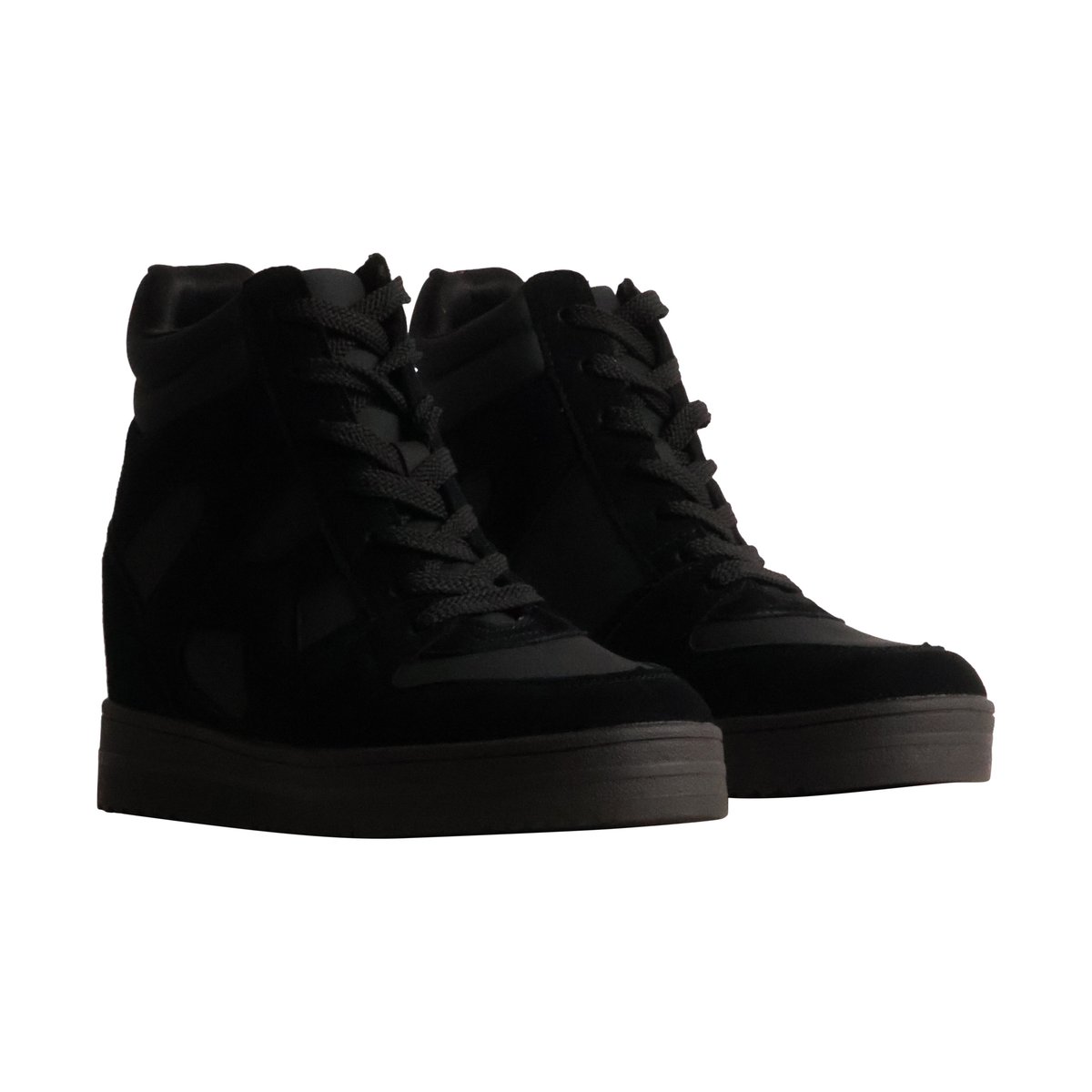 Basket Montante à Lacets noir, ENZA NUCCI