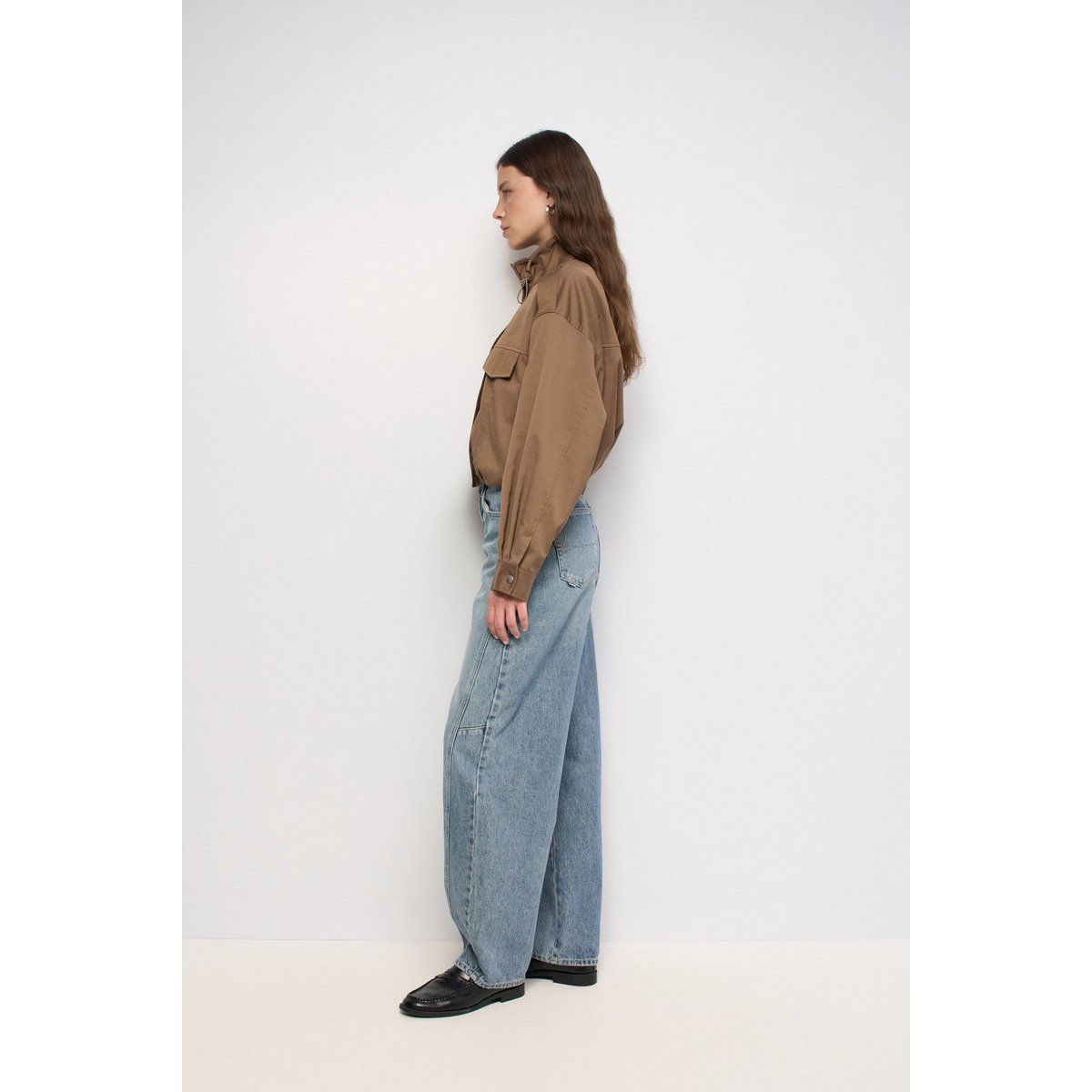 BLOUSON BOMBER marron, SALSA JEANS