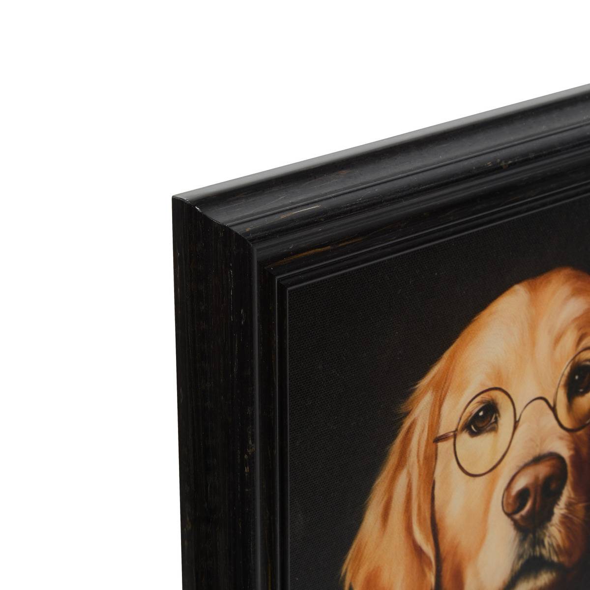 Toile imprimée encadrée portrait animal RICHA modèle b, ATMOSPHERA