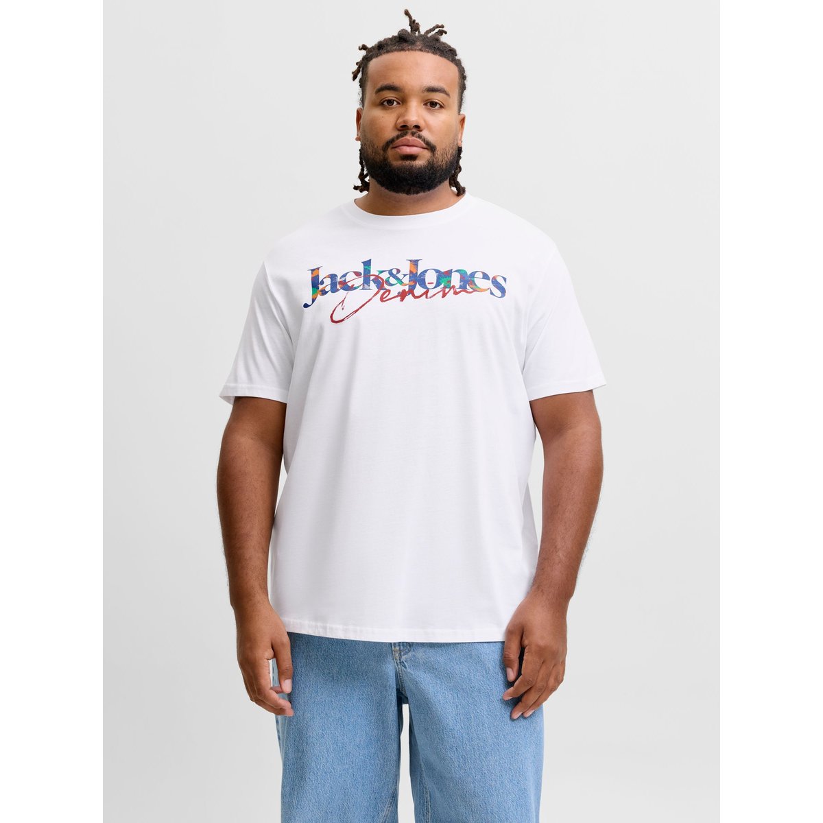 T-Shirt bright white, JACK & JONES