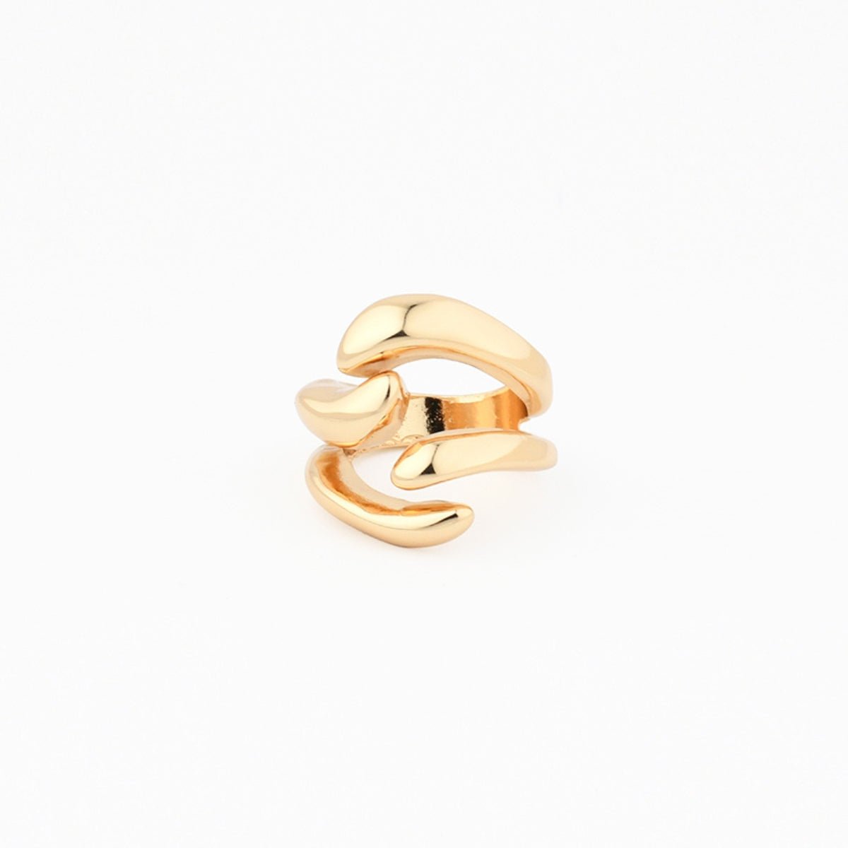 Bague multi rangs - Collection Recyclée doré, BALABOOSTE