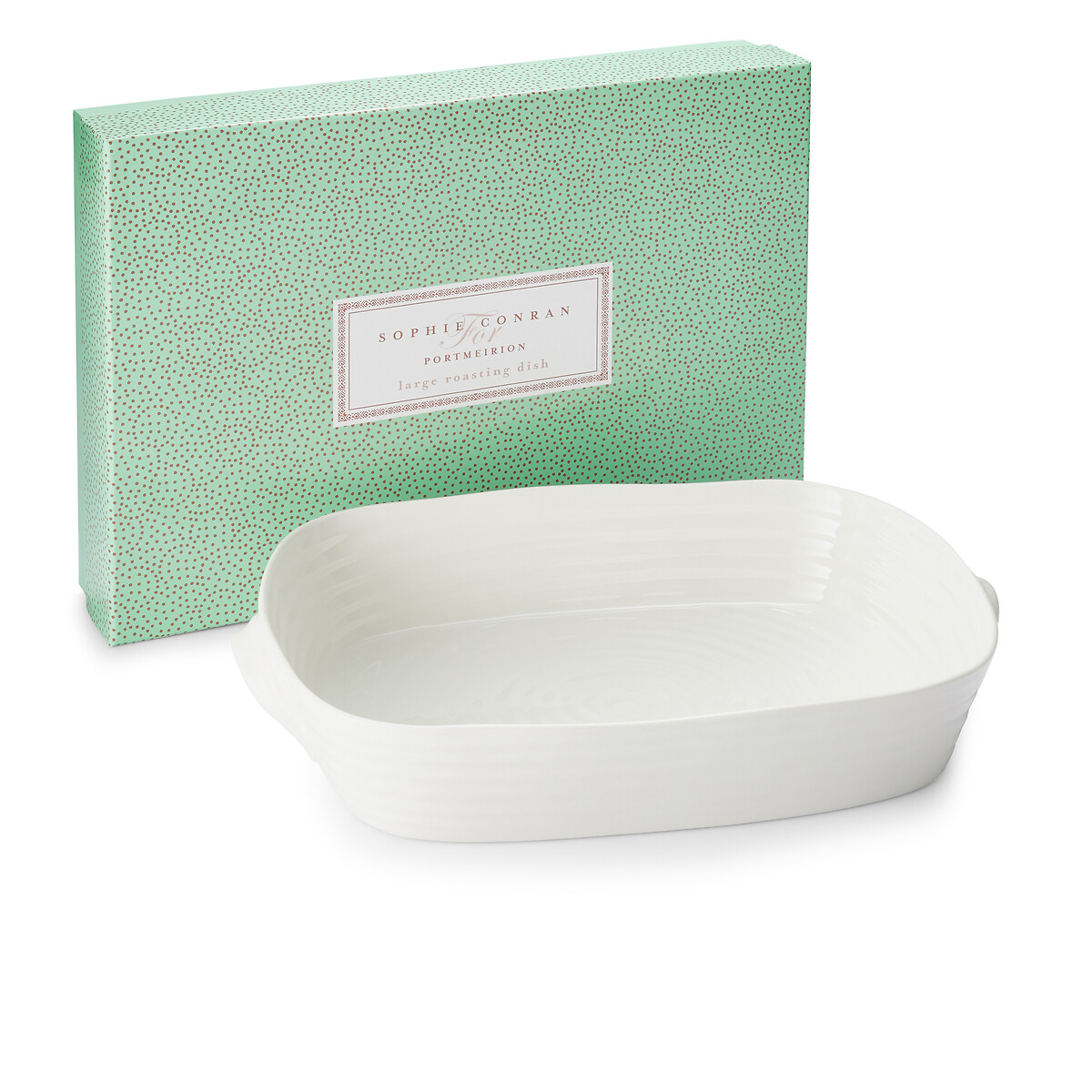 50cm White Handled Roasting Dish white, SOPHIE CONRAN FOR PORTMEIRION