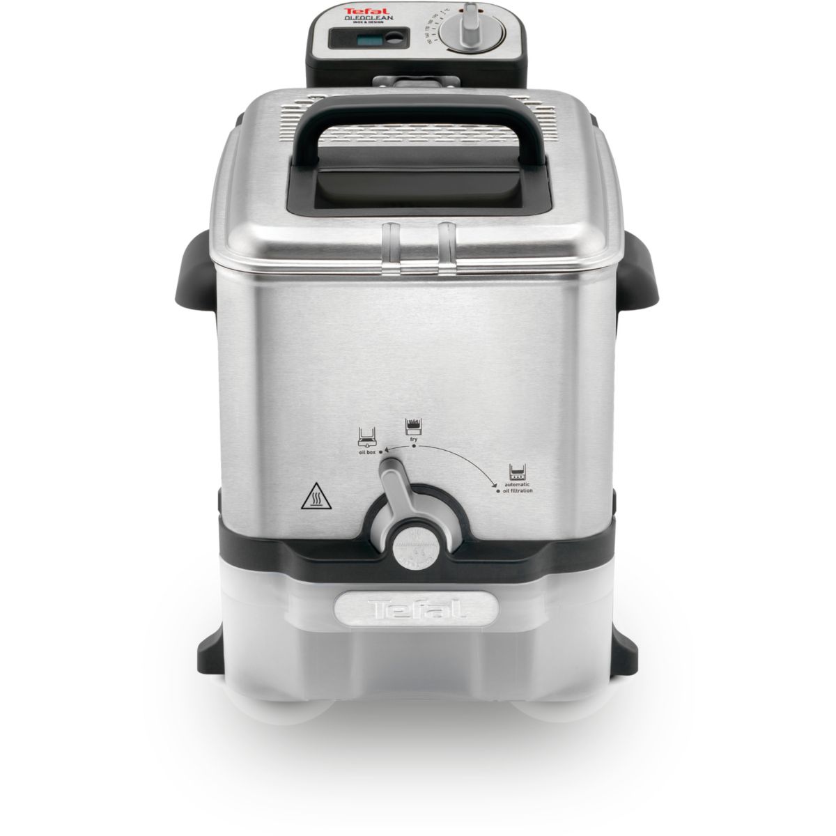 Friteuse semi-professionnelle FR804110 oleoclean pro couleur unique, TEFAL