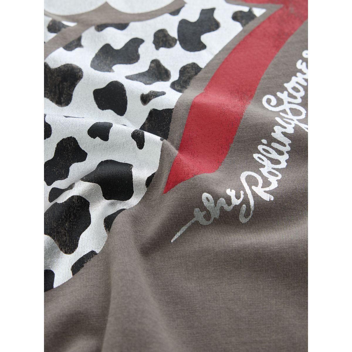 T-shirt rolling stones oversize gris anthracite, NEXT