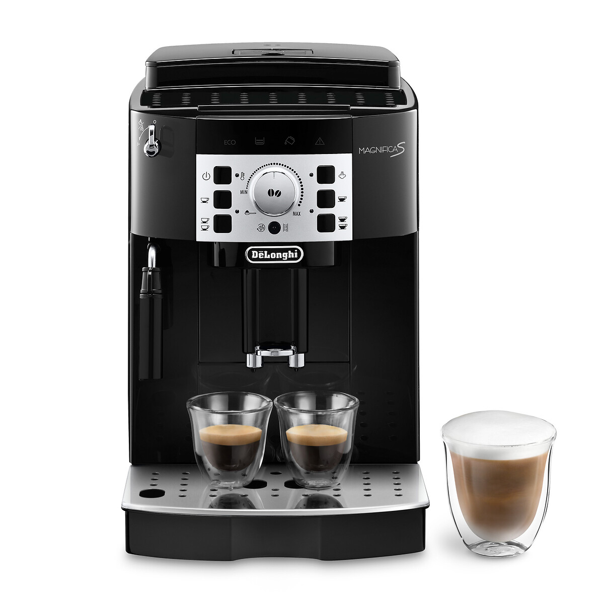 Expresso broyeur Magnifica S ECAM 22.140.B noir, DELONGHI