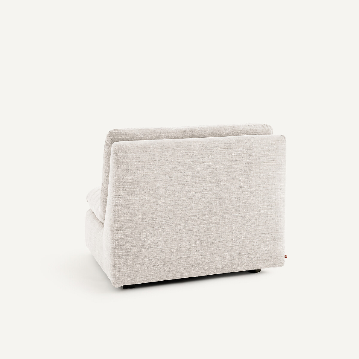 Modulares Ecksofa aus Leinen und Baumwolle, GIULIANO beige, AM.PM