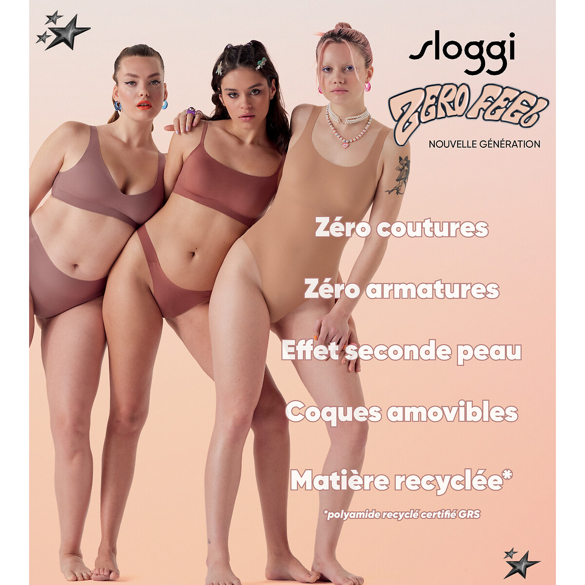 Zero Feel 2.0 Bra Without Underwiring black, SLOGGI