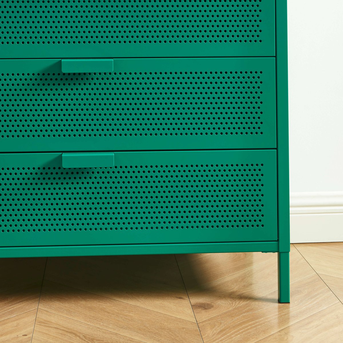 Commode en acier emeraude / tcx 17-6030, PANTONE