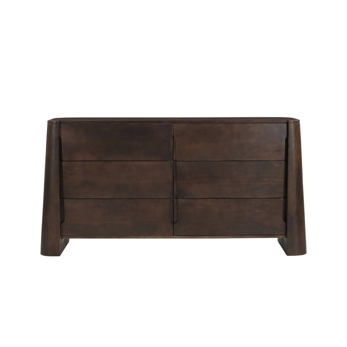Commode en bois de manguier LIRIEL bois foncé, MADE IN MEUBLES
