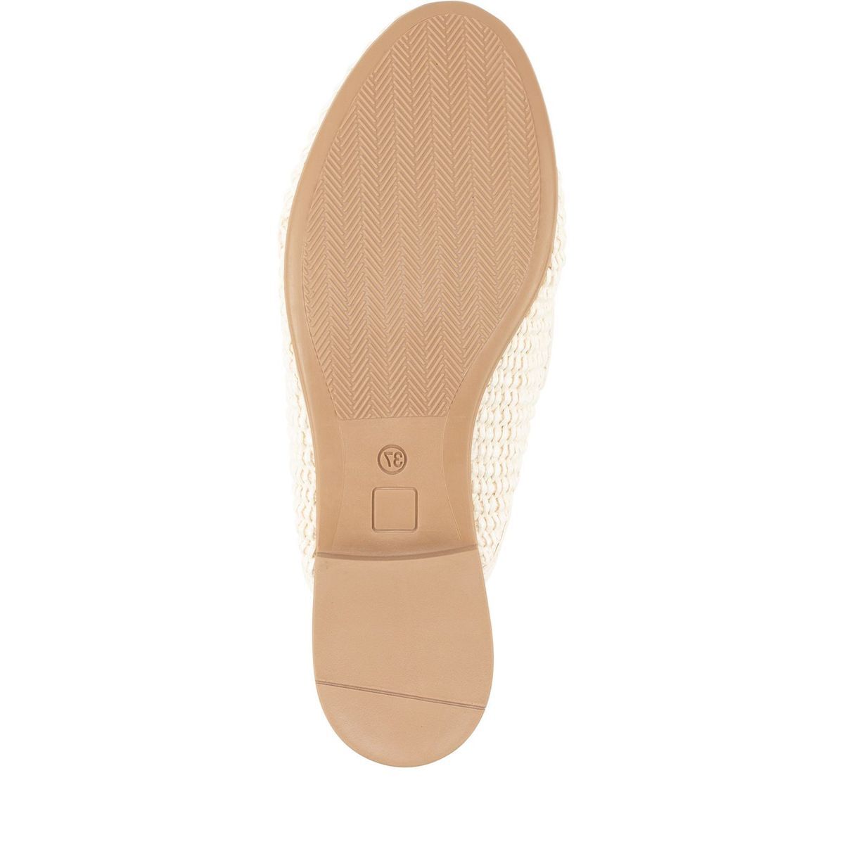 Mule talon bloc beige crème, TAMARIS