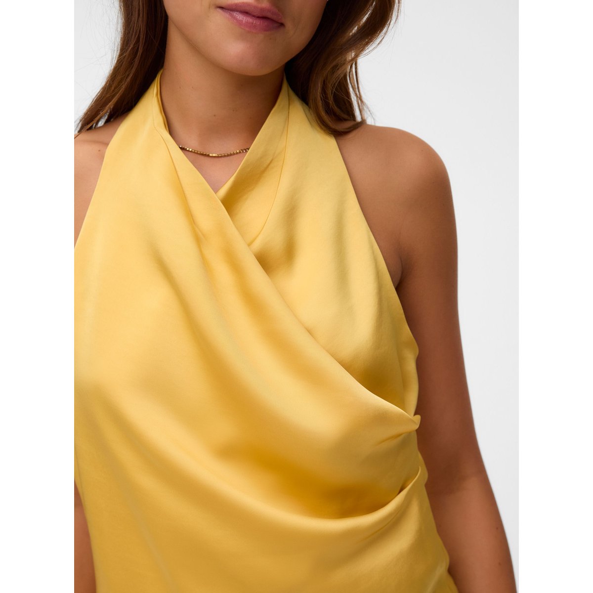 Top misted yellow, VERO MODA