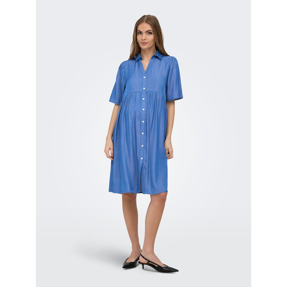 Robe medium blue denim, ONLY
