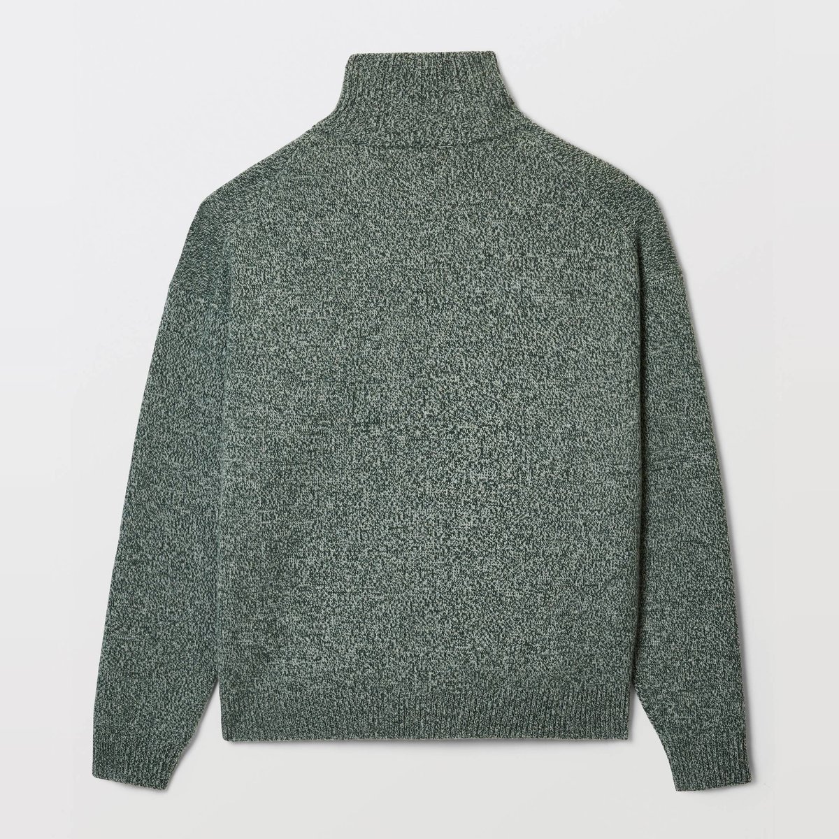 Pull col camionneur en laine cedre, MONOPRIX