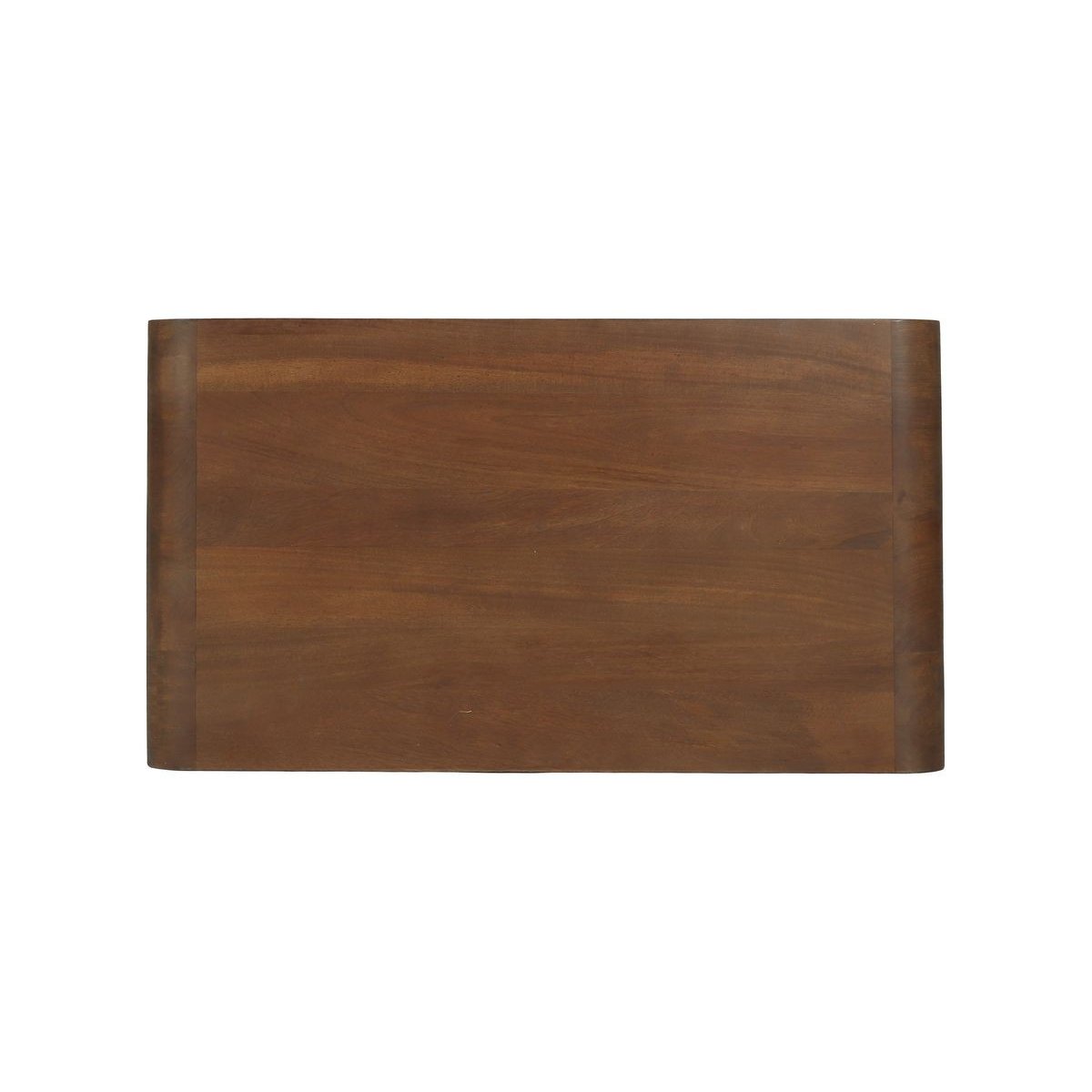 Meuble TV 180 cm bois massif, BRUNE marron foncé, BOBOCHIC