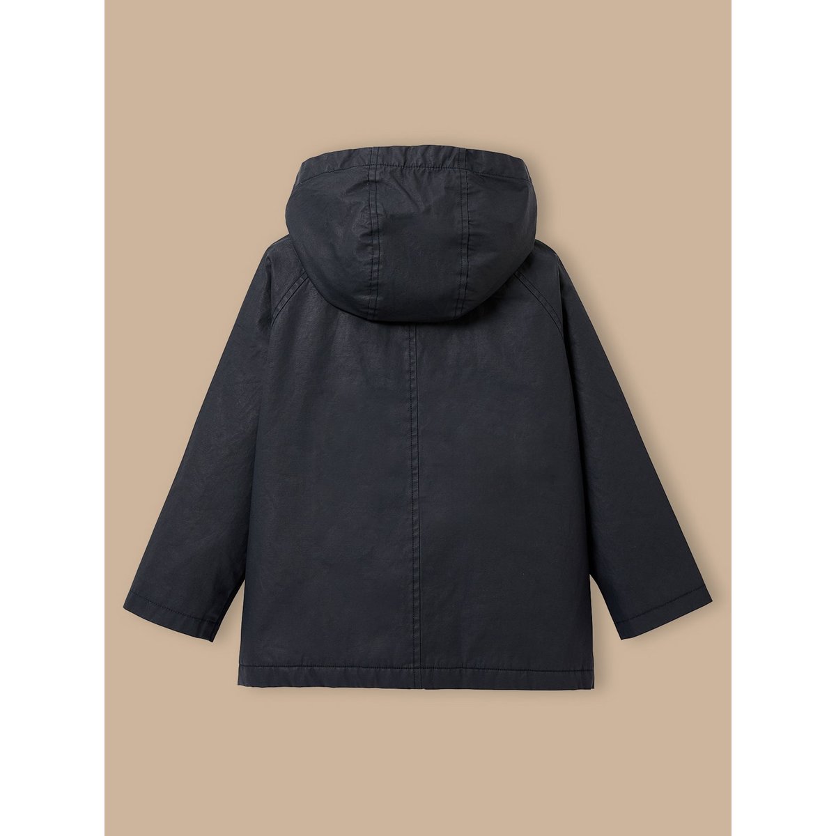 Veste en coton enduit marine, CYRILLUS