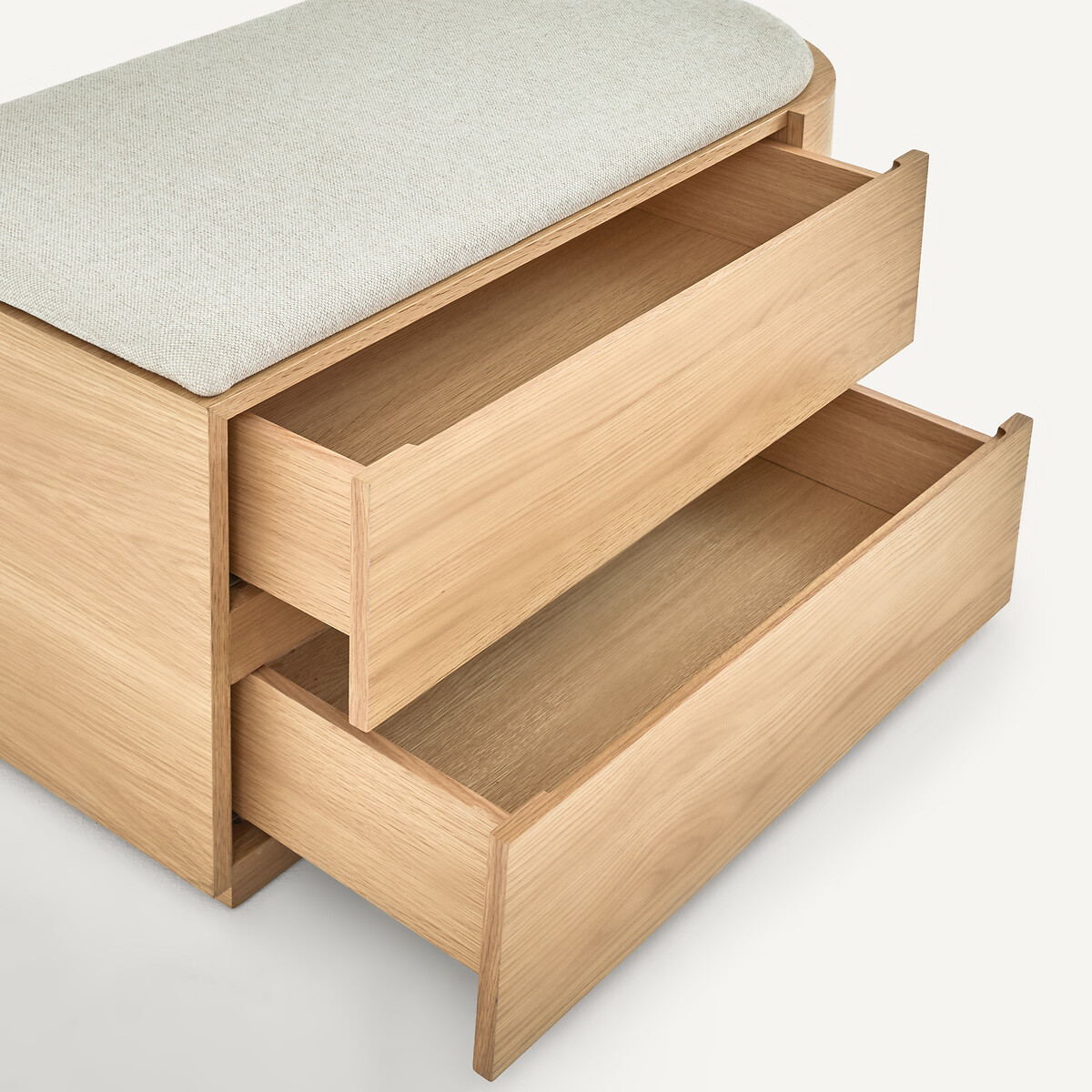 Mueble bajo para armario modular en chapa de roble, EVORIA natural, AM.PM