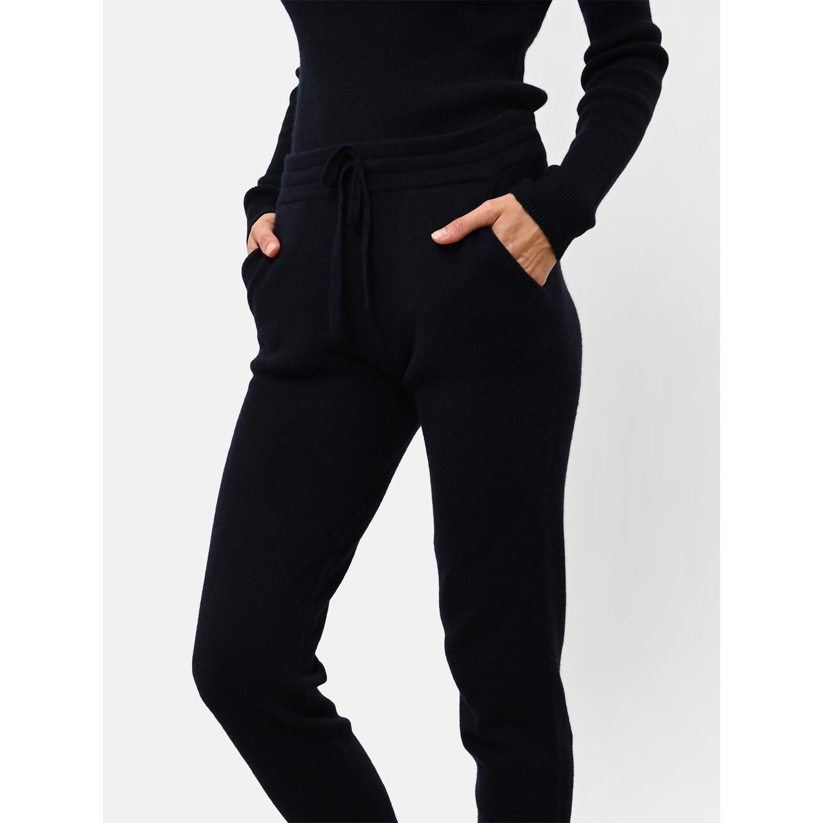 Jogging Navy Wendy bleu foncé, JUST CASHMERE