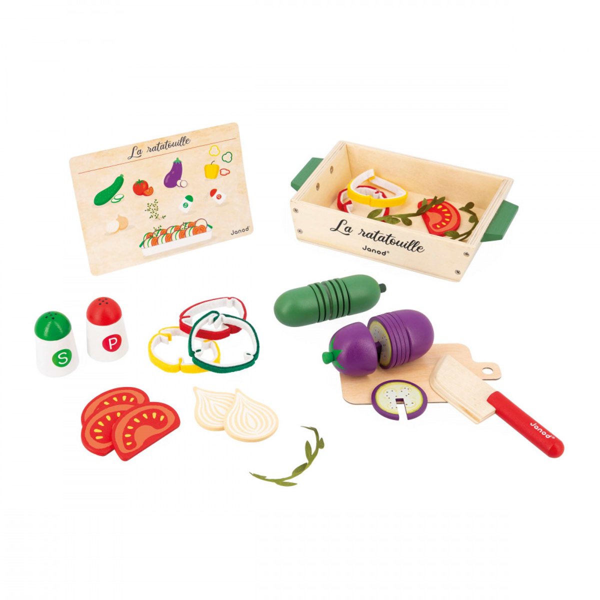 Set Ratatouille beige, JANOD