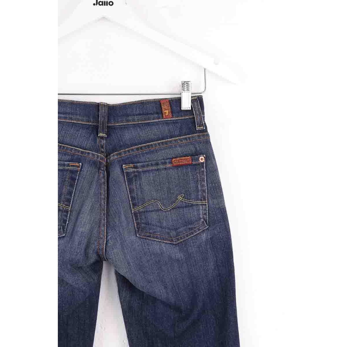Jean bootcut - Très Bon État bleu, 7 FOR ALL MANKIND