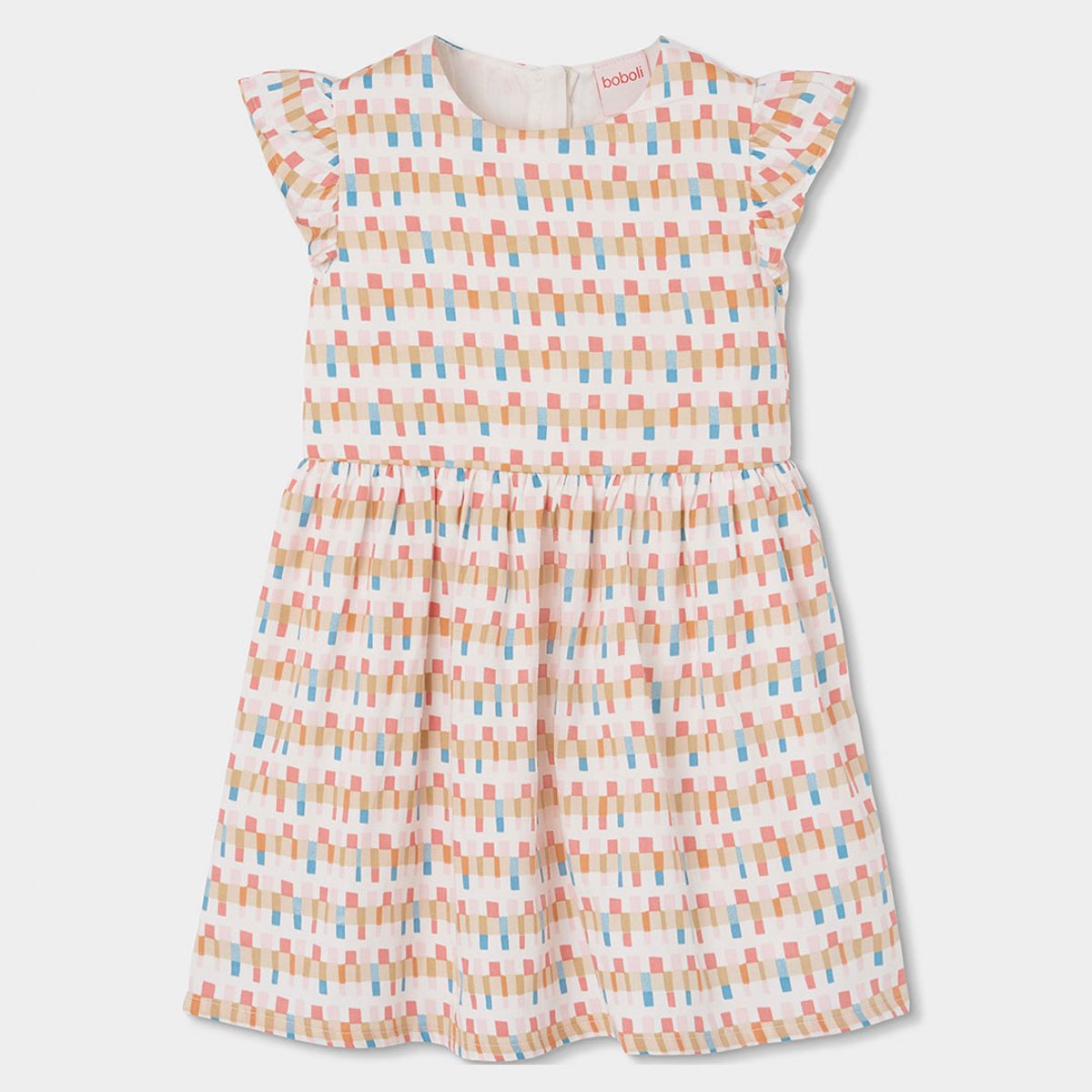 Robe imprimée multicolore, BOBOLI