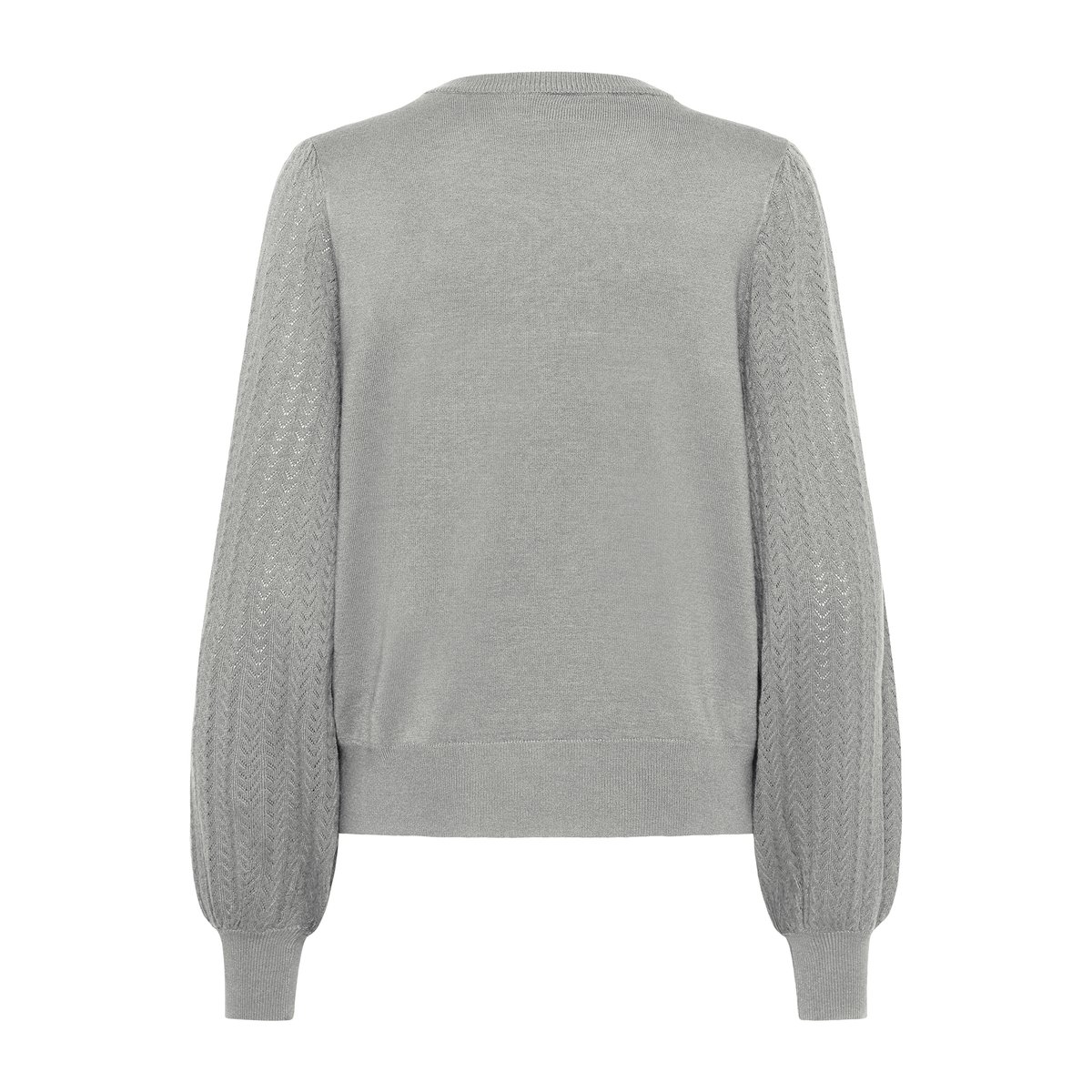 Pullover tricoté gris grey melange, KAFFE