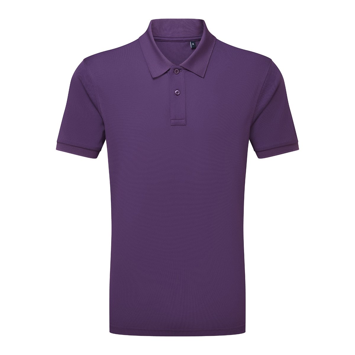 Polo uni manches courtes GLACIER TECH bleu marine, ASQUITH & FOX