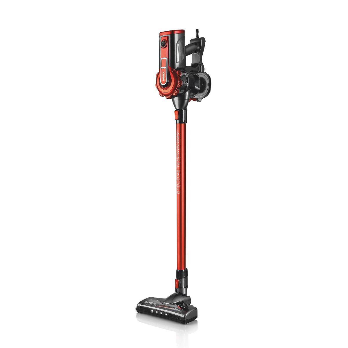 Aspirador vertical Venus Plus 600, HAEGER vermelho, HAEGER