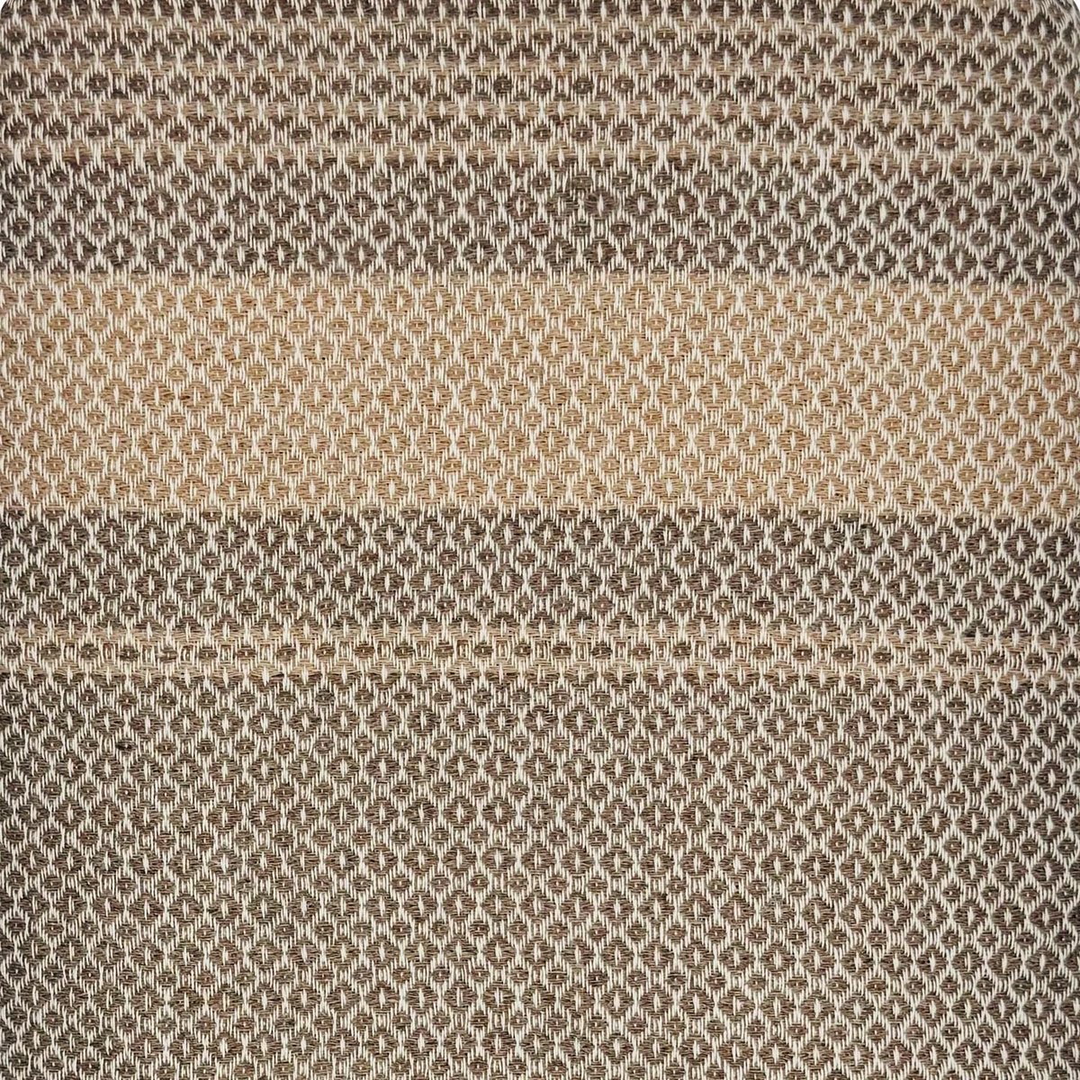 Fouta tunisienne 1x2m coton recyclé jacquard oeil d'oiseau Spargi REVA COLLECTION beige, SEVIRA KIDS