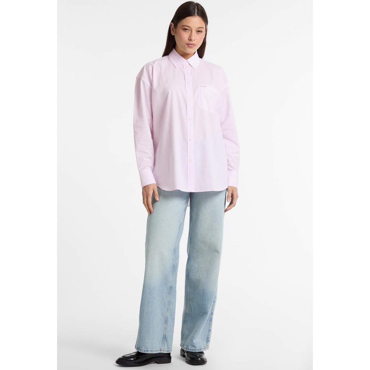Chemise Rayée rose, GUESS JEANS