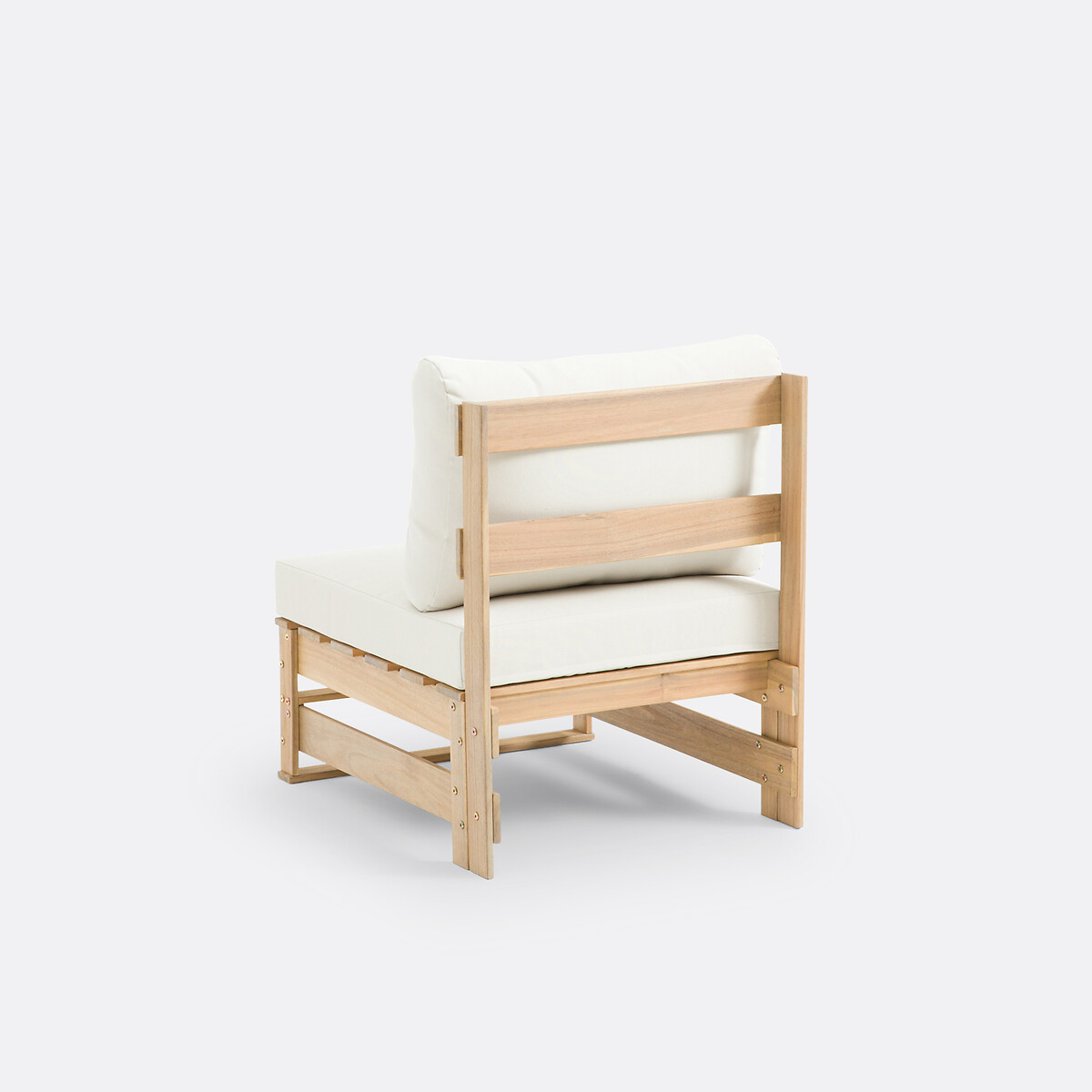 Fauteuil de jardin en acacia, Pavia acacia, LA REDOUTE INTERIEURS