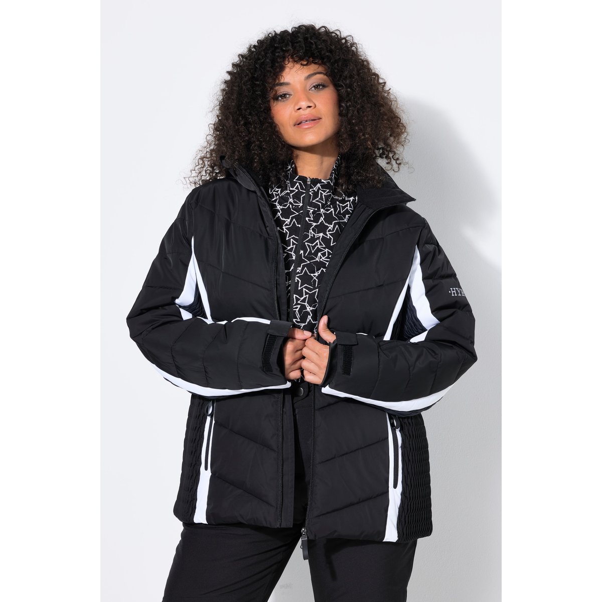 Veste de ski déperlante noir, ULLA POPKEN