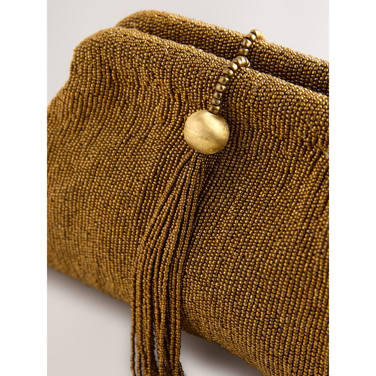 Pochette avec fermoir à ornements doré, NEXT