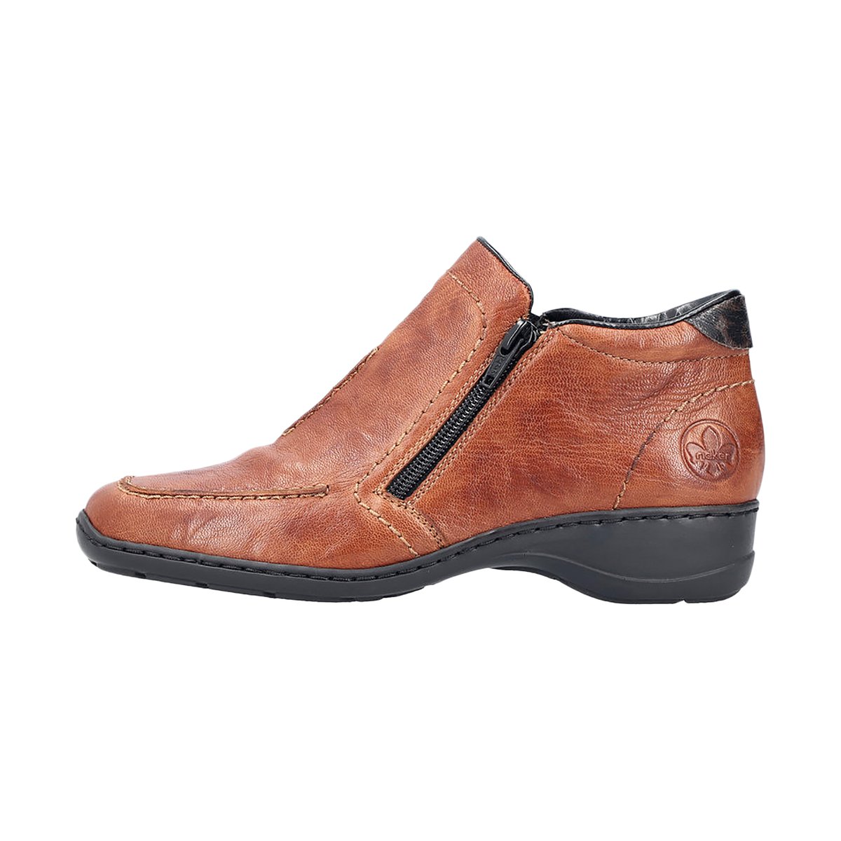 Bottine Cuir Ottawa marron, RIEKER