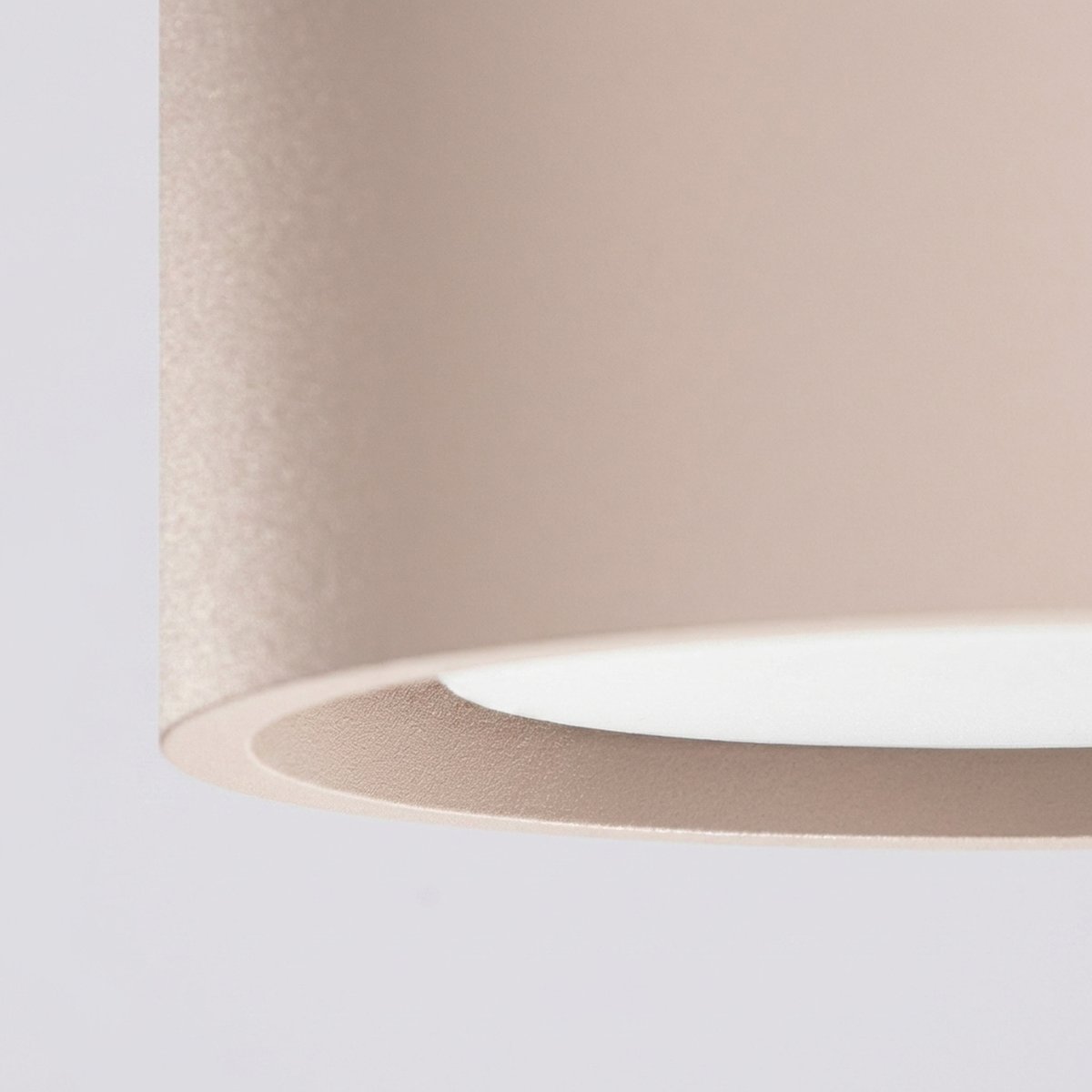 Plafonnier Aluminium Taupe Gx53 3 MODO taupe, EDEN
